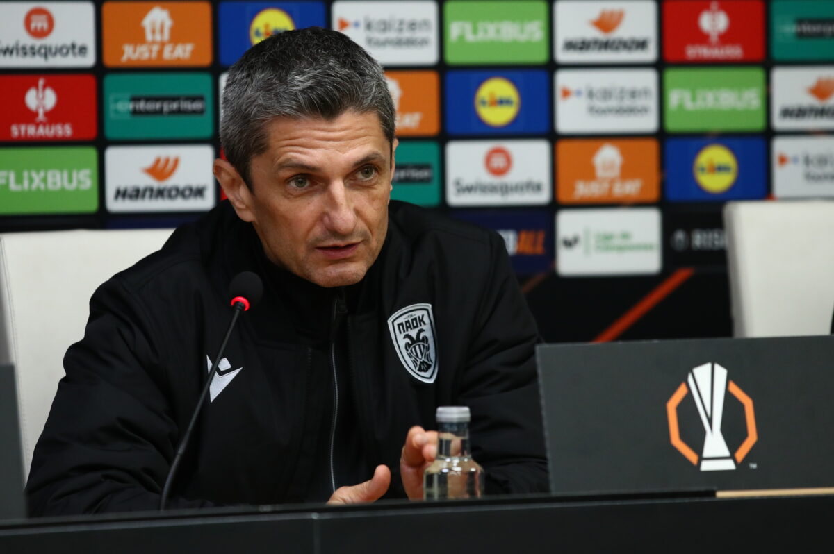 Λουτσέσκου για το Θέλτα – ΠΑΟΚ: «Ο Κωνσταντέλιας μου είπε ότι θα προκριθούμε»