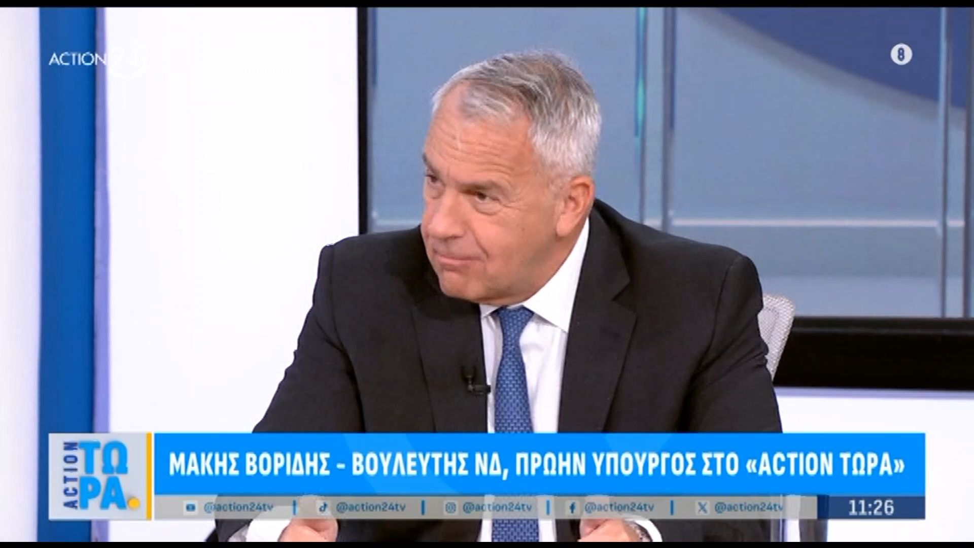 Μ. Βορίδης για Γ. Παναγόπουλο: «Δεν σχολιάζω τίποτα για τις ποινικές υποθέσεις»