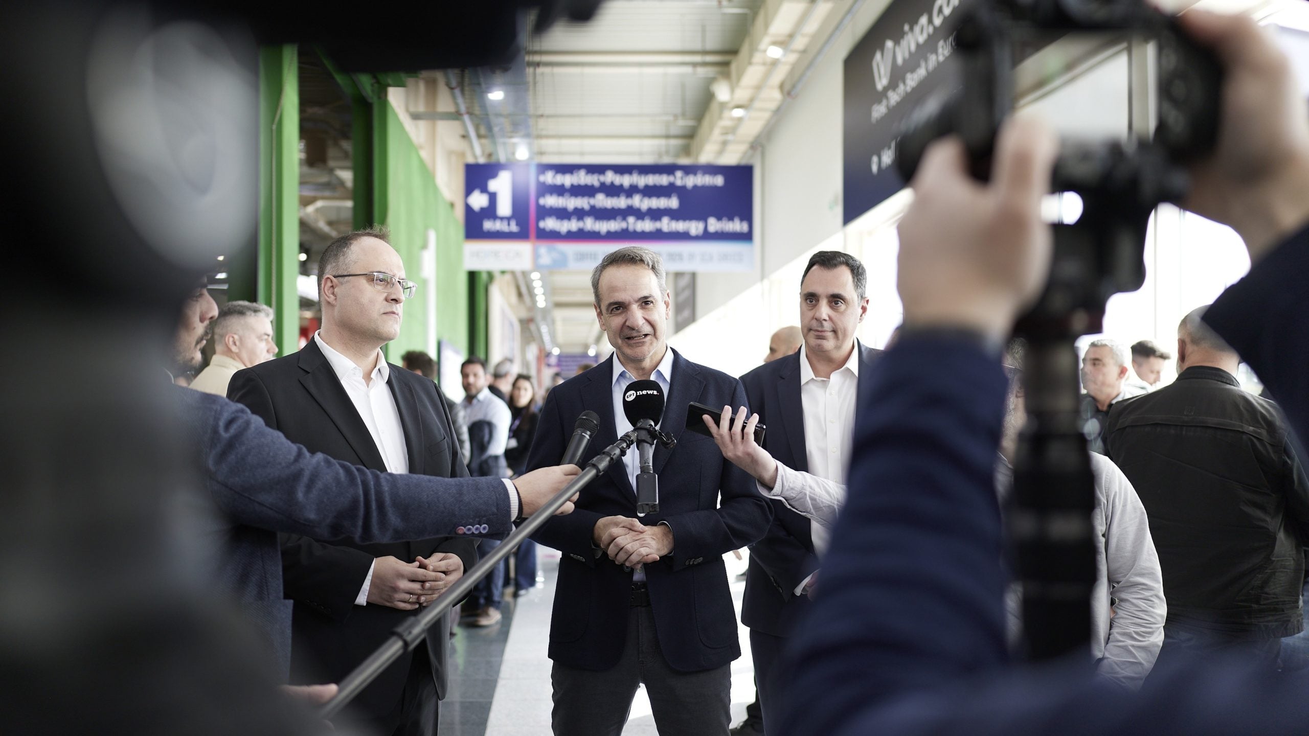 Μητσοτάκης: Η ατμόσφαιρα στη HORECA αντικατοπτρίζει μια οικονομία που εξελίσσεται και επενδυτές που δημιουργούν θέσεις εργασίας με καλύτερους μισθούς