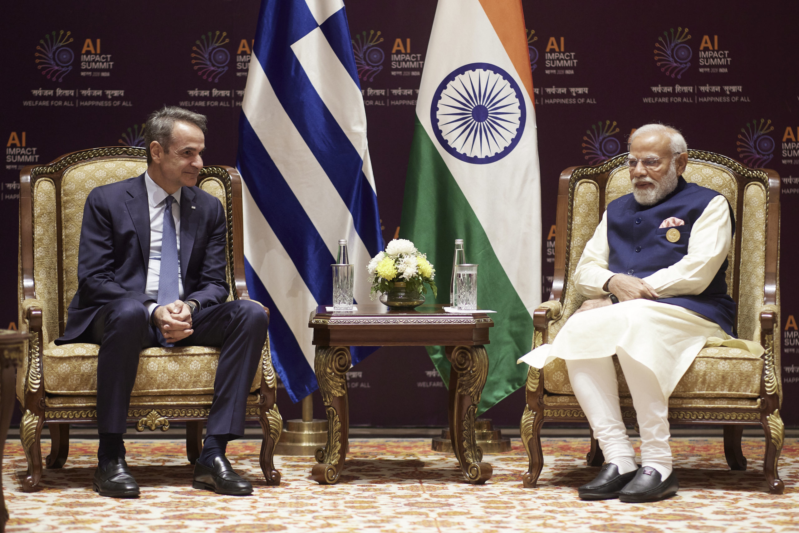 Μητσοτάκης προς Ινδό πρωθυπουργό: Η Ελλάδα επιδιώκει ένταξη στον οικονομικό διάδρομο IMEC 2 Μητσοτάκης προς Ινδό πρωθυπουργό: Η Ελλάδα επιδιώκει ένταξη στον οικονομικό διάδρομο IMEC