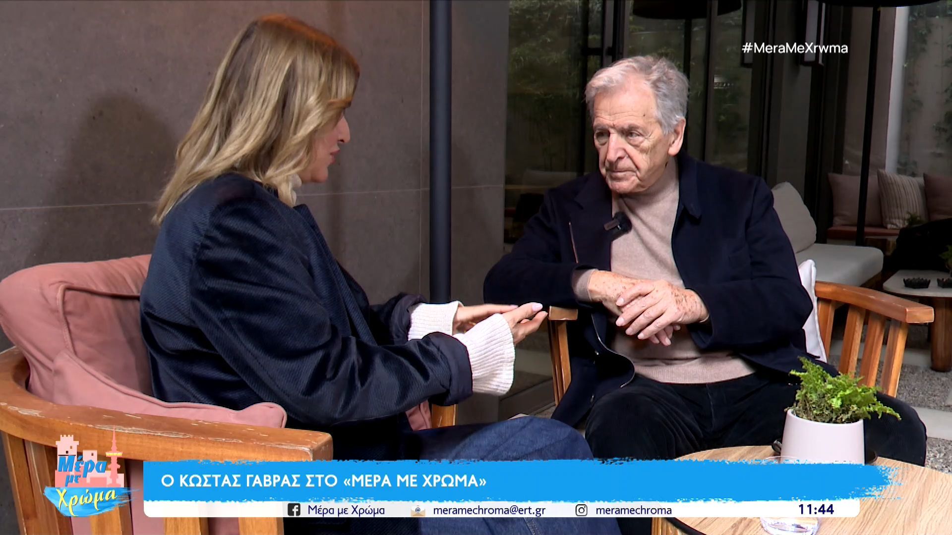 Ο Κώστας Γαβράς στην ΕΡΤ3: «Ο κινηματογράφος είναι πάντα πολιτικός»