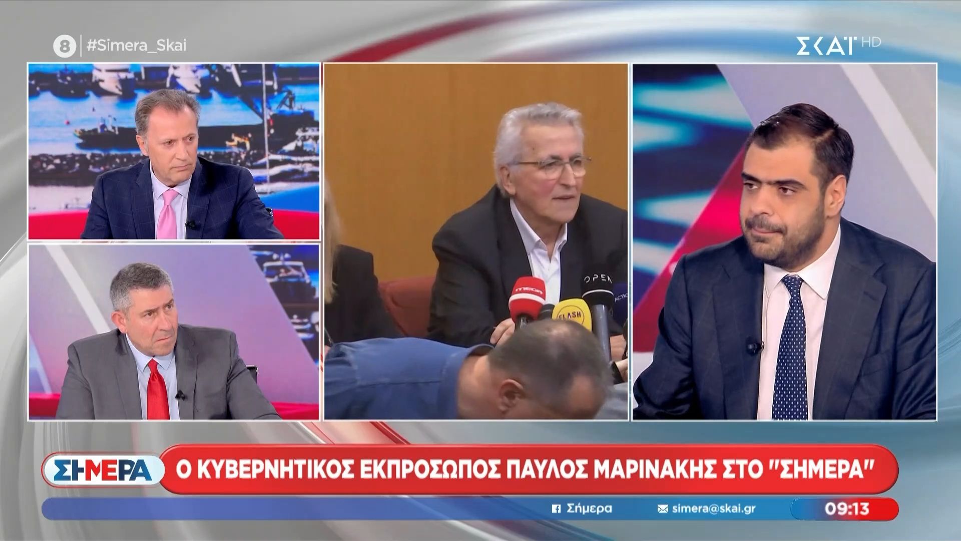 Π. Μαρινάκης: «Ο Παναγόπουλος είναι το εμβληματικότερο στέλεχος του ΠΑΣΟΚ»
