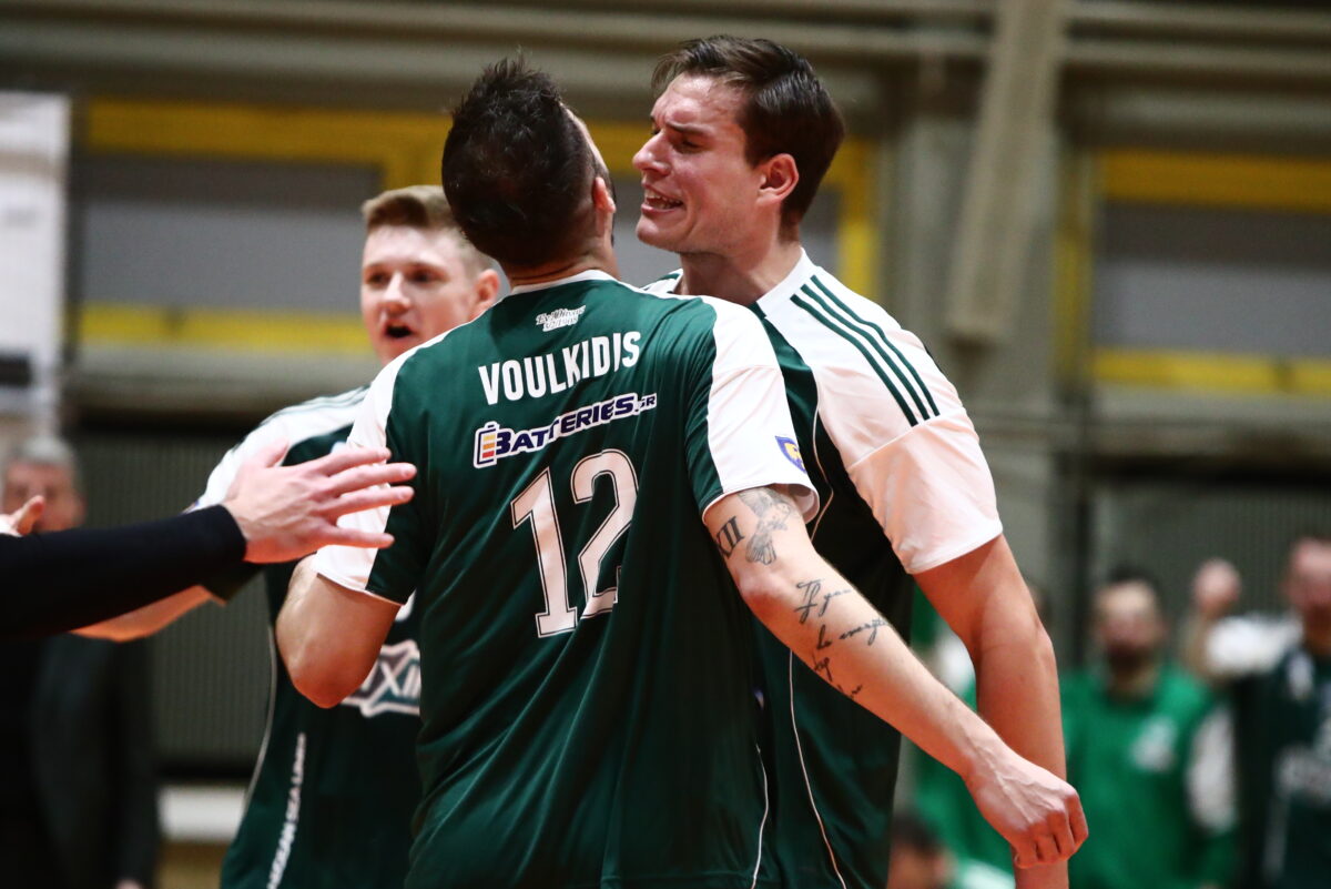Παναθηναϊκός – ΠΑΟΚ 3-1: Οι πράσινοι στο Final Four του Κυπέλλου Ελλάδας στο βόλεϊ