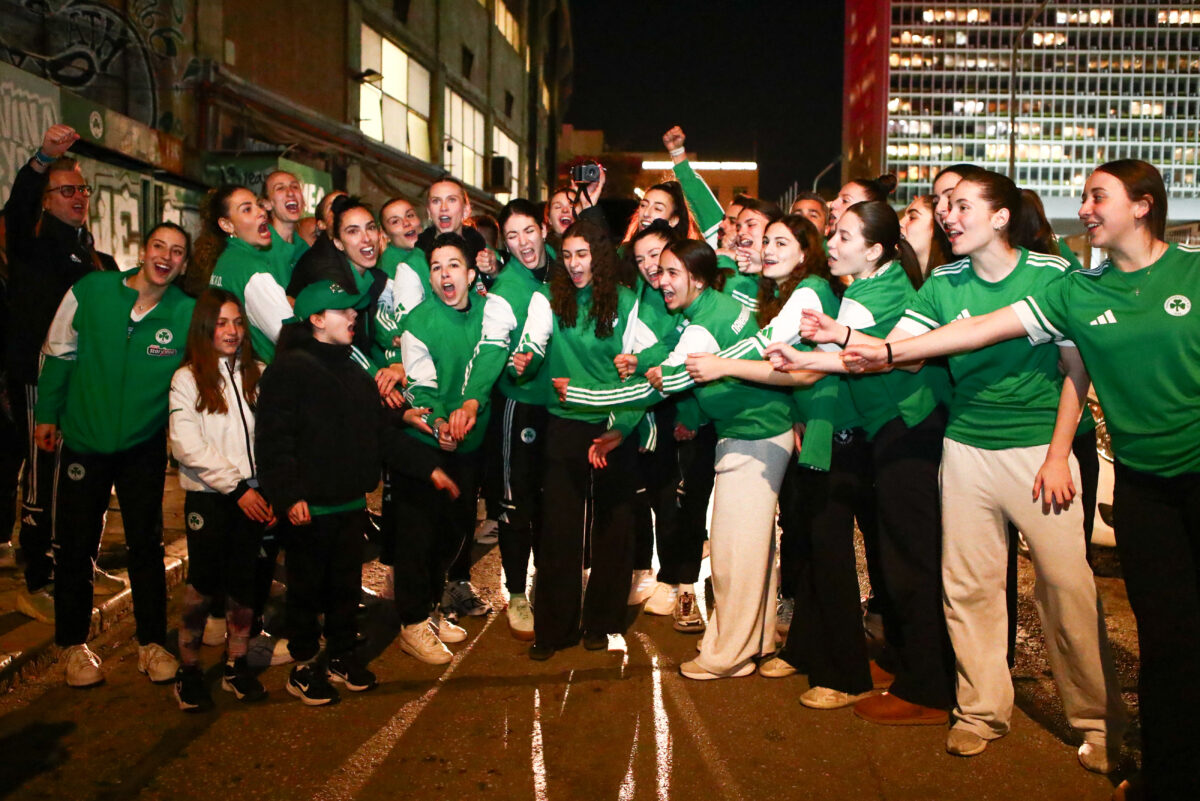 Παναθηναϊκός: Πανζουρλισμός στη Λεωφόρο για την ομάδα βόλεϊ γυναικών μετά την επική πρόκριση στους τελικούς του Challenge Cup