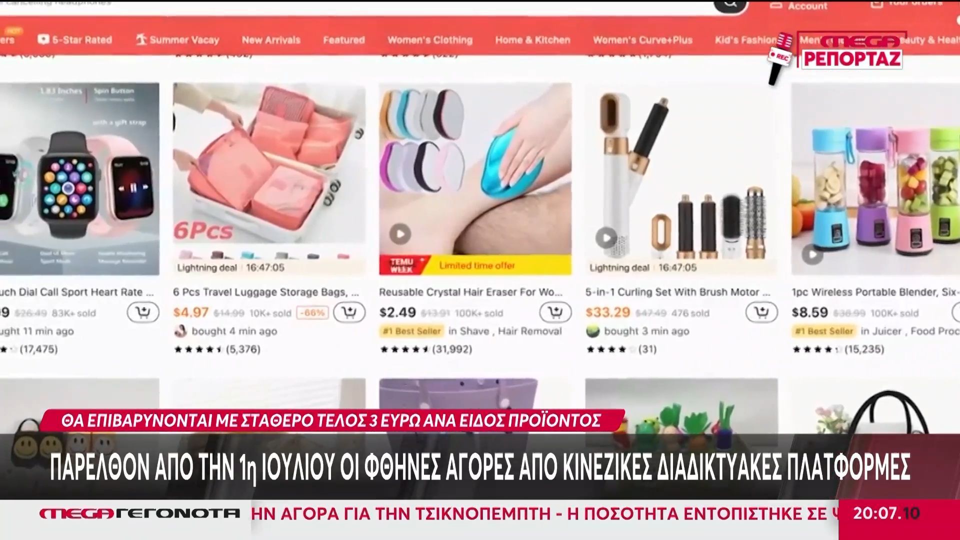 Home 65 Παρελθόν από την 1η Ιουλίου οι φθηνές αγορές από κινεζικές διαδικτυακές πλατφόρμες