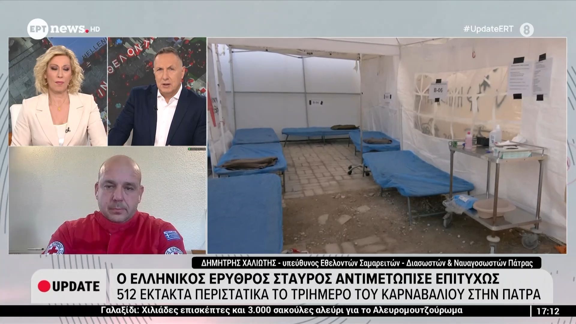 Πάτρα: Πάνω από 500 περιστατικά μέθης, τραυματισμών και ξυλοδαρμών αντιμετώπισε ο Ερυθρός Σταυρός