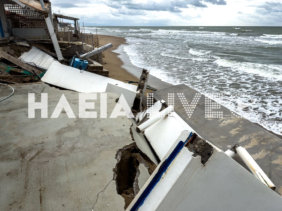 Κακοκαιρία: Ανεμοστρόβιλος κατέστρεψε στέγαστρα και έσπασε τζαμαρίες σε Πύργο και Ηλεία – Κατολισθήσεις σε Παλαιοκαστρίτσα και Πρέβεζα