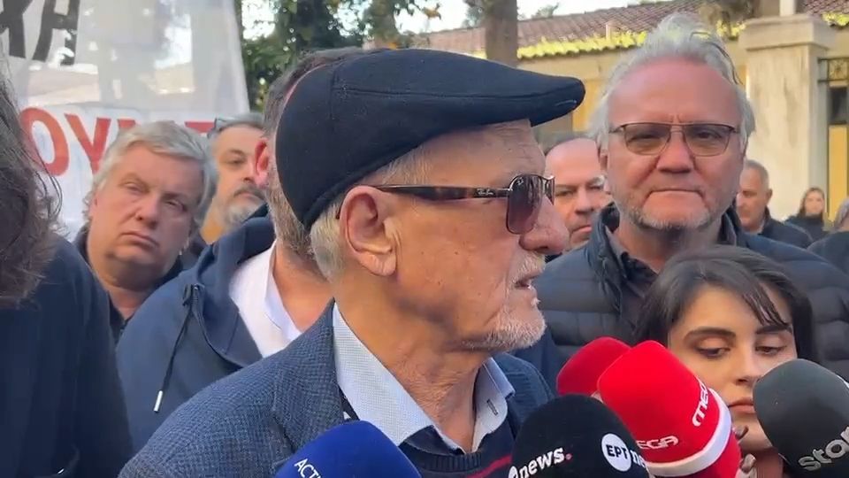 Πορεία οδηγών ταξί στην Αθήνα