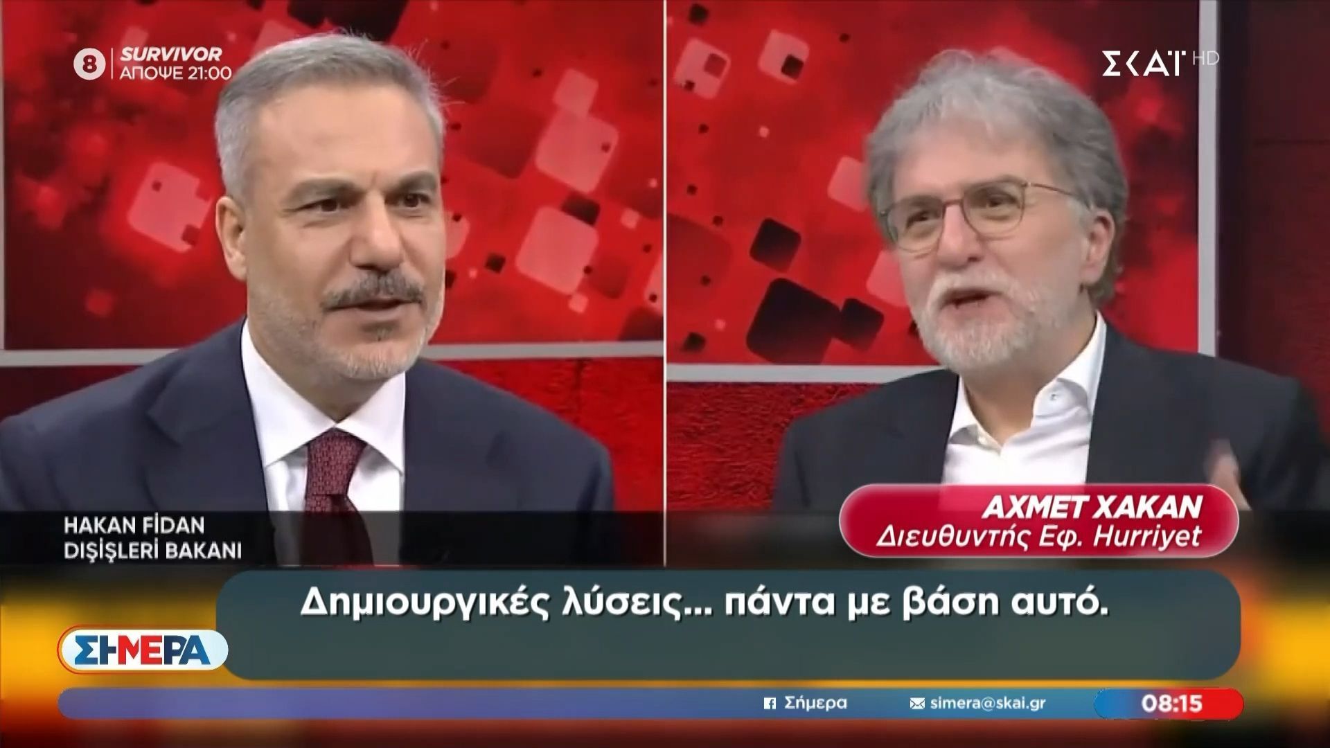 Πρώτο θέμα στην Τουρκία η σιωπή του Φιντάν για τα πυρηνικά όπλα