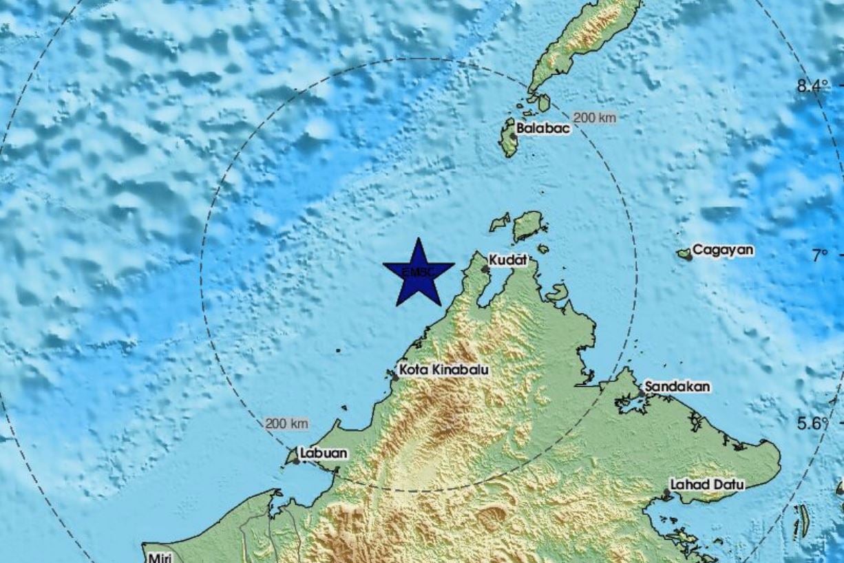 Δυνατός σεισμός 7 Ρίχτερ ανάμεσα σε Βόρνεο και Μαλαισία