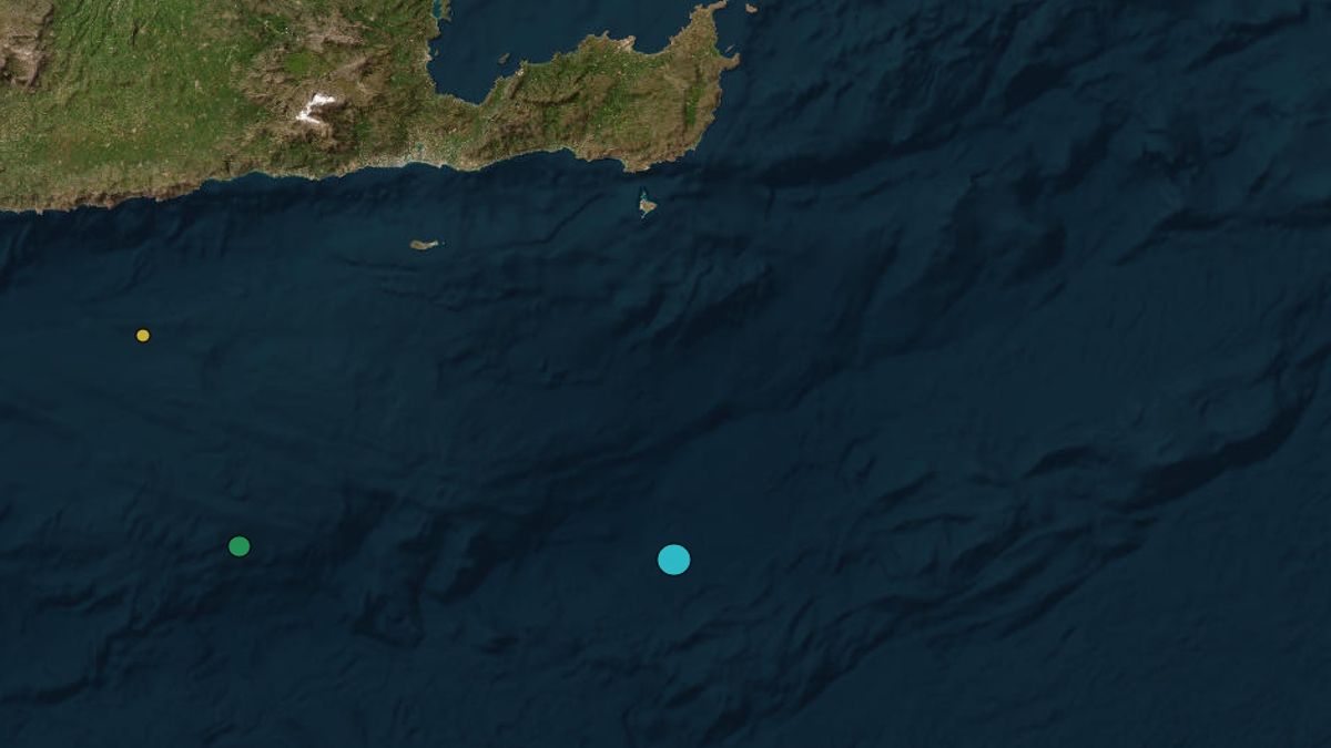 Σεισμός 4,1 Ρίχτερ στην Κρήτη, με επίκεντρο κοντά στο Λασίθι