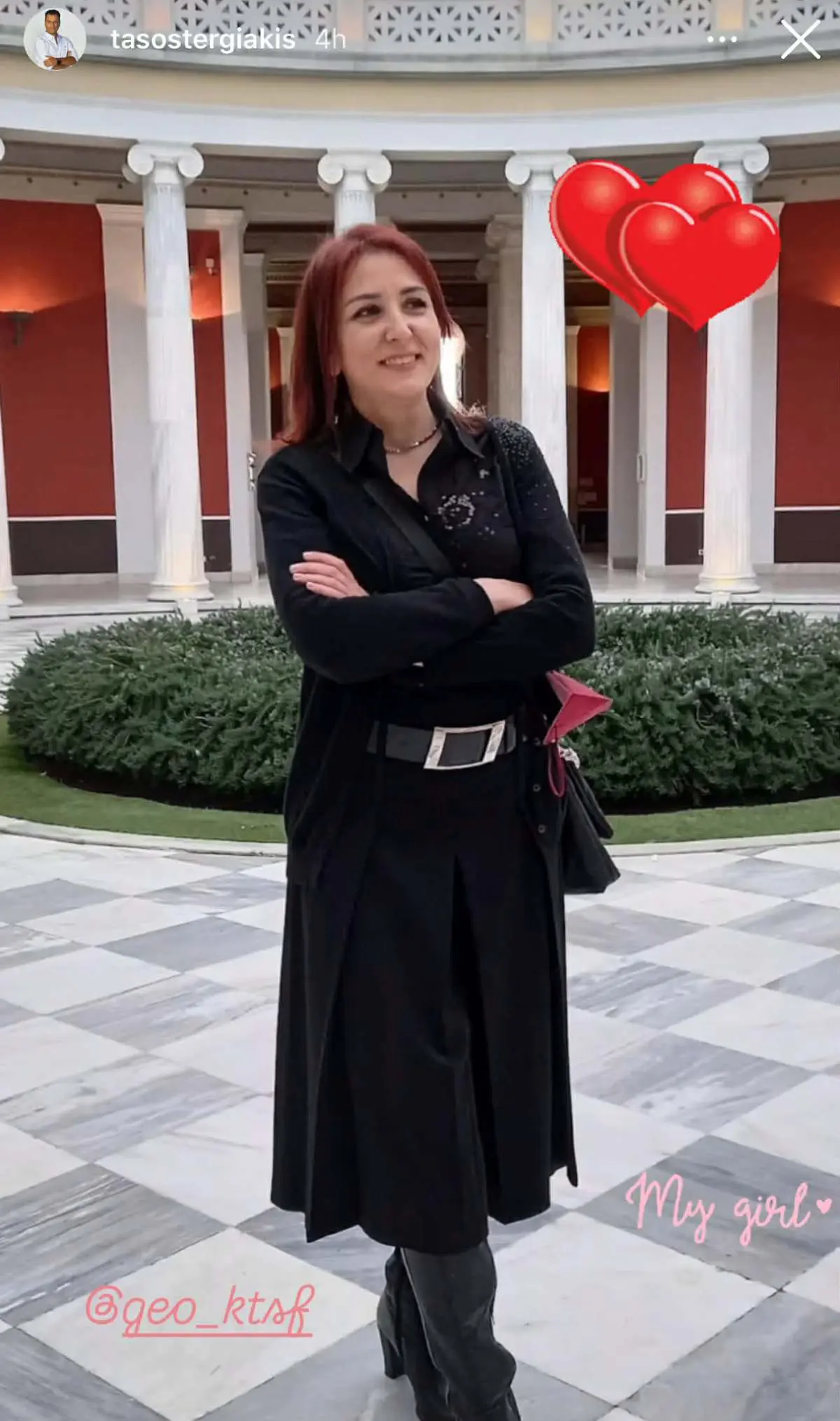 Έρωτας παντού: Οι Έλληνες διάσημοι τιμούν τον Άγιο Βαλεντίνο 10 Η ανάρτηση του Τάσου Τεργιάκη με τη σύζυγό του