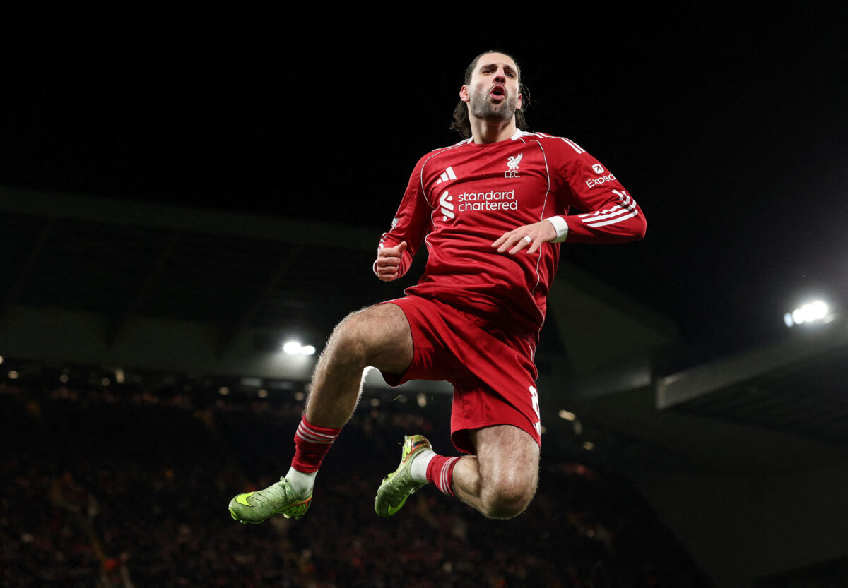 Λίβερπουλ – Μπράιτον 3-0: Εύκολη νίκη για τους «κόκκινους» στους «16» του Κυπέλλου Αγγλίας