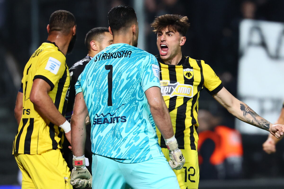 Ο Θωμάς Στρακόσα της ΑΕΚ στοχεύει να σπάσει το ρεκόρ του πατέρα του στα πέναλτι