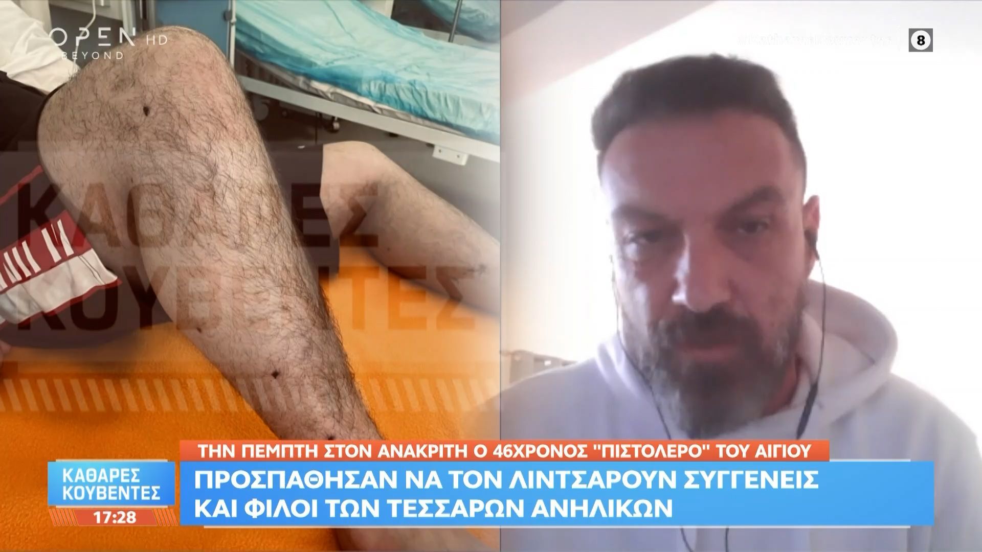 Την Πέμπτη στον ανακριτή ο 46χρονος «πιστολέρο» του Αιγίου
