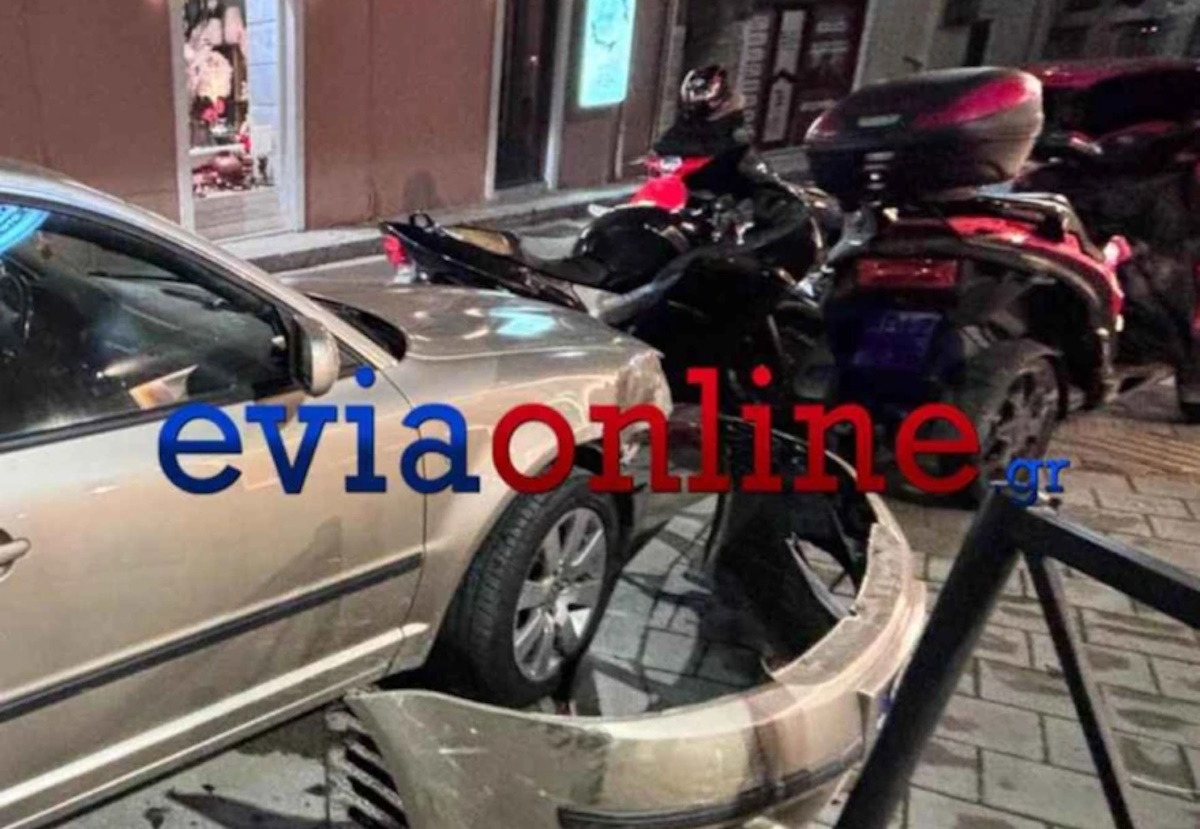 Εύβοια: Ατύχημα στη Χαλκίδα – Αγνόηση «Stop» και σύγκρουση με μοτοσικλέτες