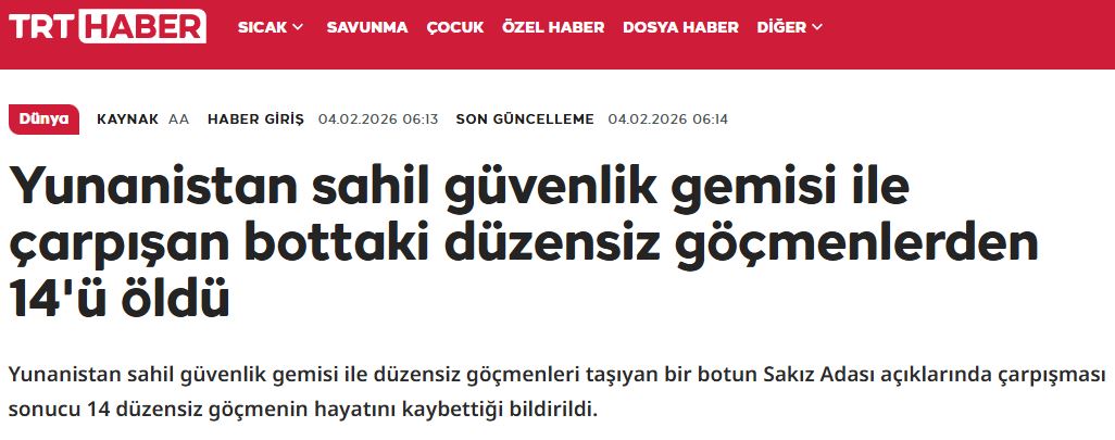 Τουρκικά ΜΜΕ: «Αγώνας επιβίωσης στο Αιγαίο» – Οι αναφορές για την καταστροφή στη Χίο