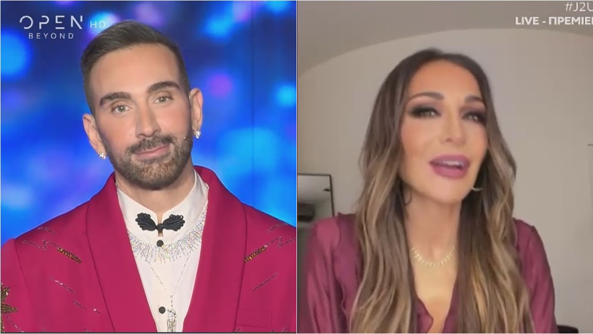 J2US: Η Δέσποινα Βανδή στην πρεμιέρα – «Ποτέ δεν μαλώσαμε», ανέφερε ο Κοκλώνης