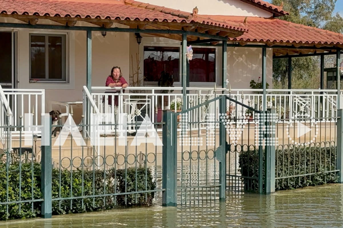 Ηλεία: «Κατακλύστηκε» το Βαρθολομιό από αποσυμφόρηση φράγματος – Σπίτια και καλλιέργειες στα λασπόνερα