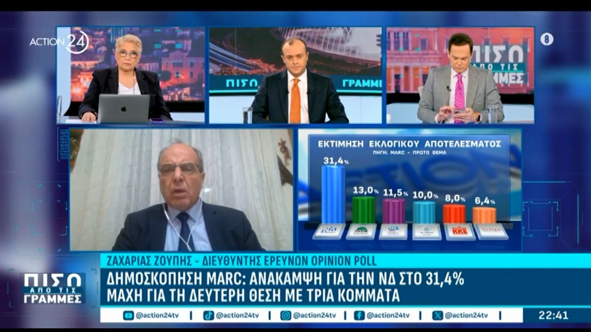 Ζ. Ζούπης για δημοσκoπήσεις: «Το ζήτημα της σταθερότητας μετράει θετικά για τη ΝΔ – Σε φάση σταθεροποίησης ο Τσίπρας»