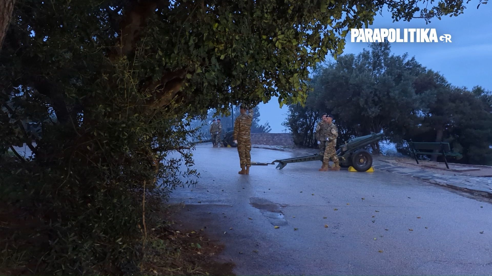 25η Μαρτίου: Οι  κανονιοβολισμοί από τον Λυκαβηττό