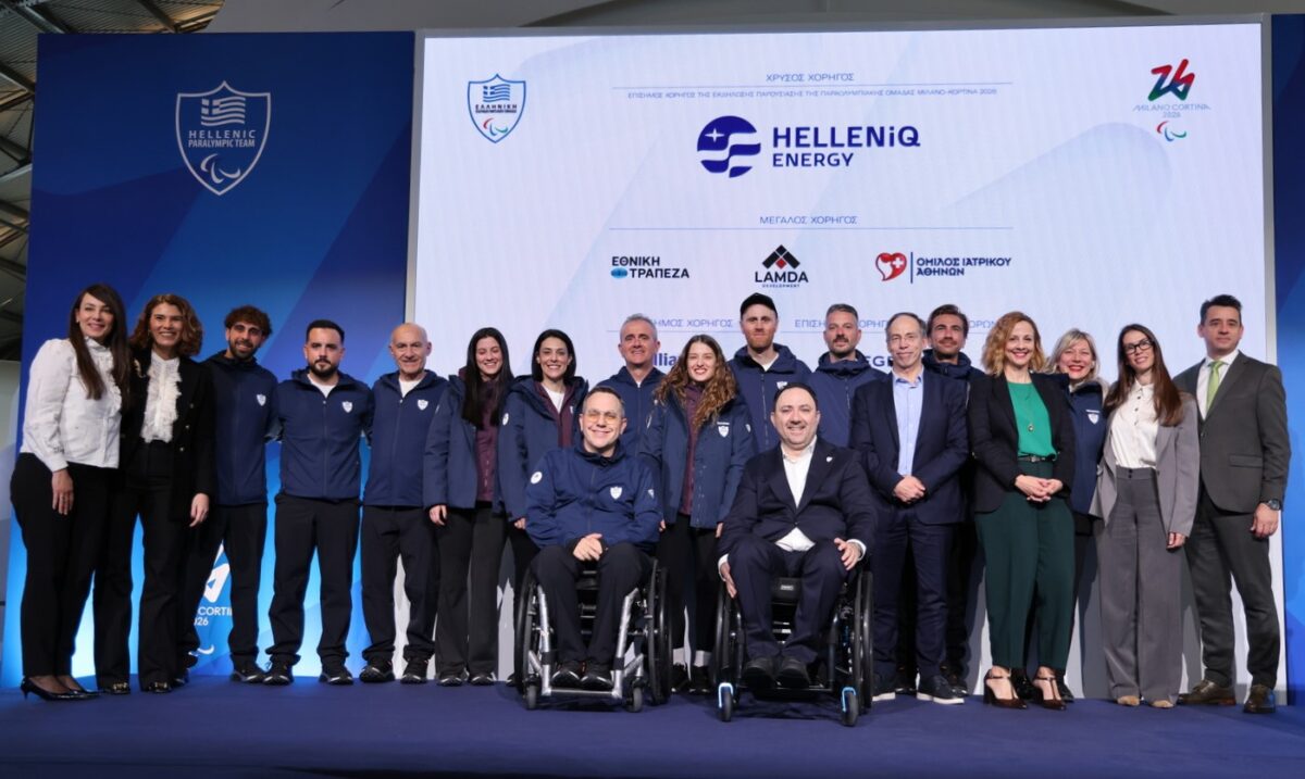 Η HELLENiQ ENERGY ενισχύει την Ελλάδα στους Χειμερινούς Παραολυμπιακούς Αγώνες 2026