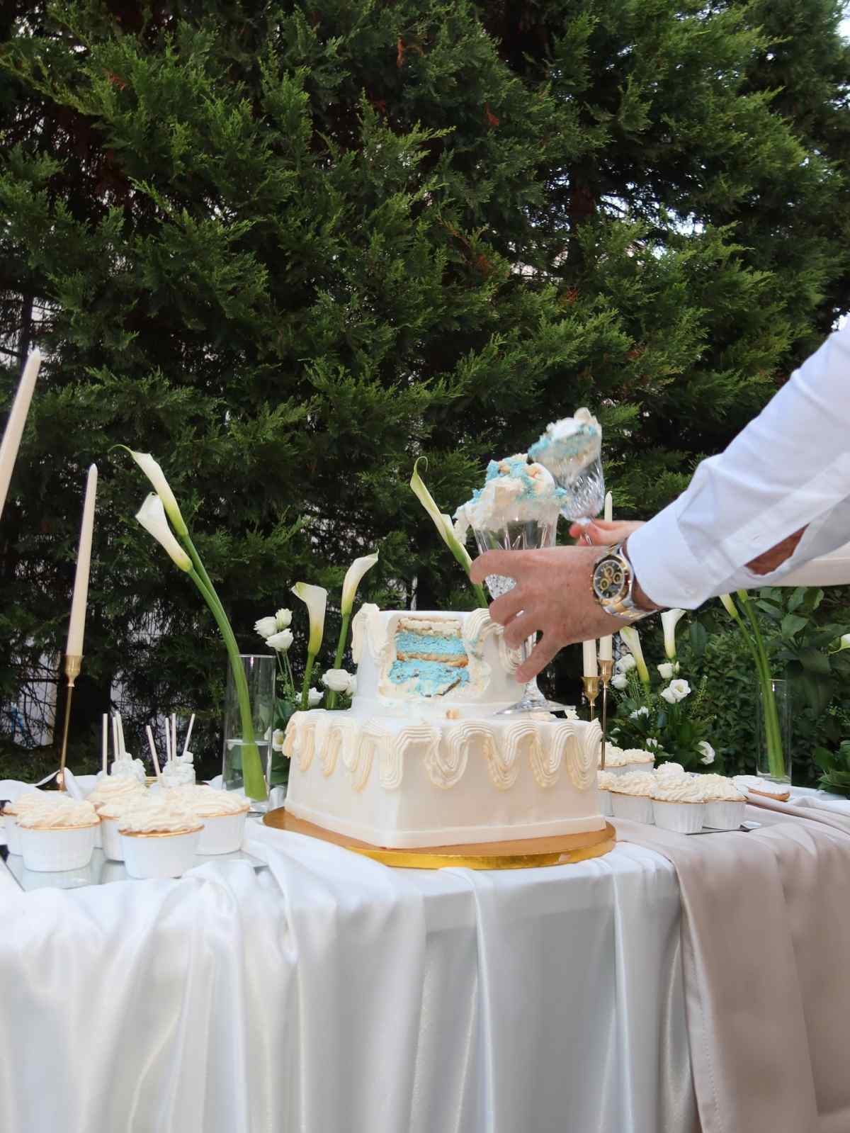 Η ανάρτηση της Ιωάννας Σιαμπάνη από το gender reveal party