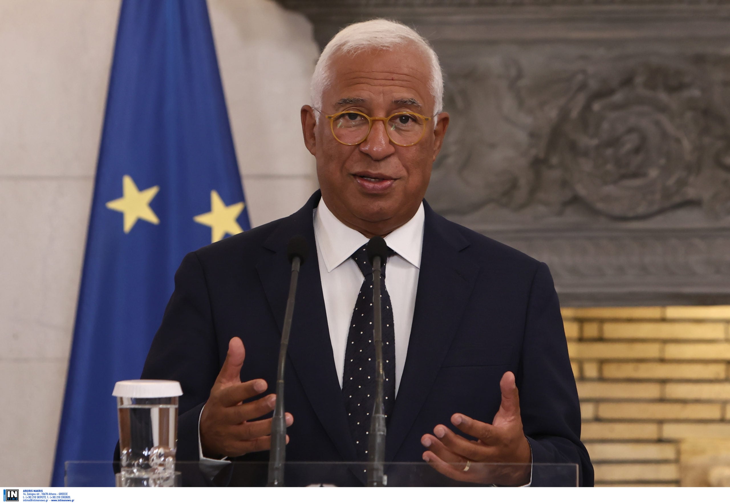 Αντόνιο Κόστα ζητά αποκλιμάκωση σε συνομιλία με τον Ισραηλινό πρόεδρο Ισαάκ Χέρτσογκ