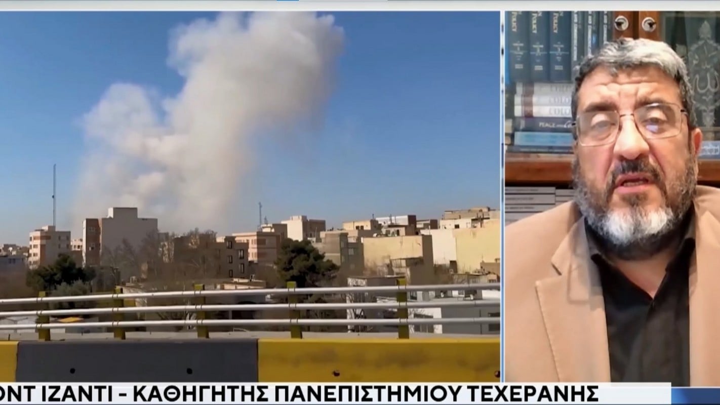 Φοντ Ιζαντί: «Η στρατιωτική ισχύς του Ιράν είναι πολύ δυνατή, δεν θα καταφέρουν να ανατρέψουν το καθεστώς» – Τι δήλωσε στον ΑΝΤ1 ο Ιρανός καθηγητής του Πανεπιστημίου Τεχεράνης