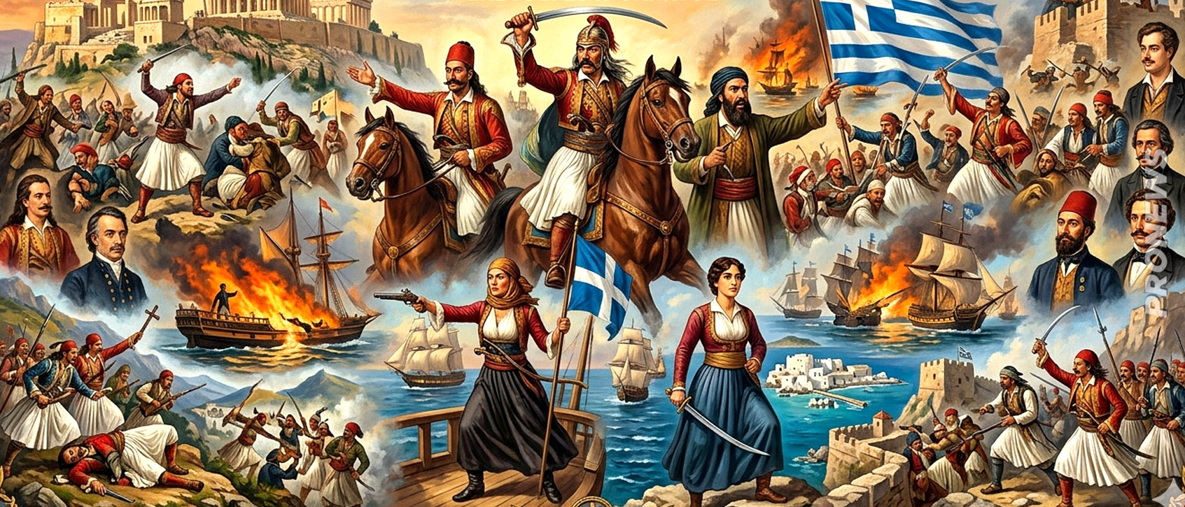 1821: Οι πρωταγωνιστές της Επανάστασης, η ζωή και η μοίρα τους