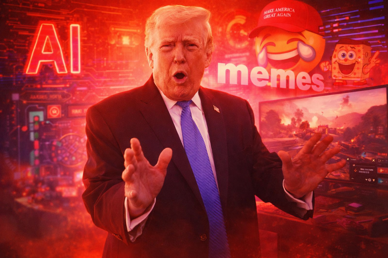 Η σύγκρουση του Τραμπ σαν βιντεοπαιχνίδι: AI, memes και απλοϊκή αφήγηση «ισοπεδώνουν» τον πόλεμο με το Ιράν