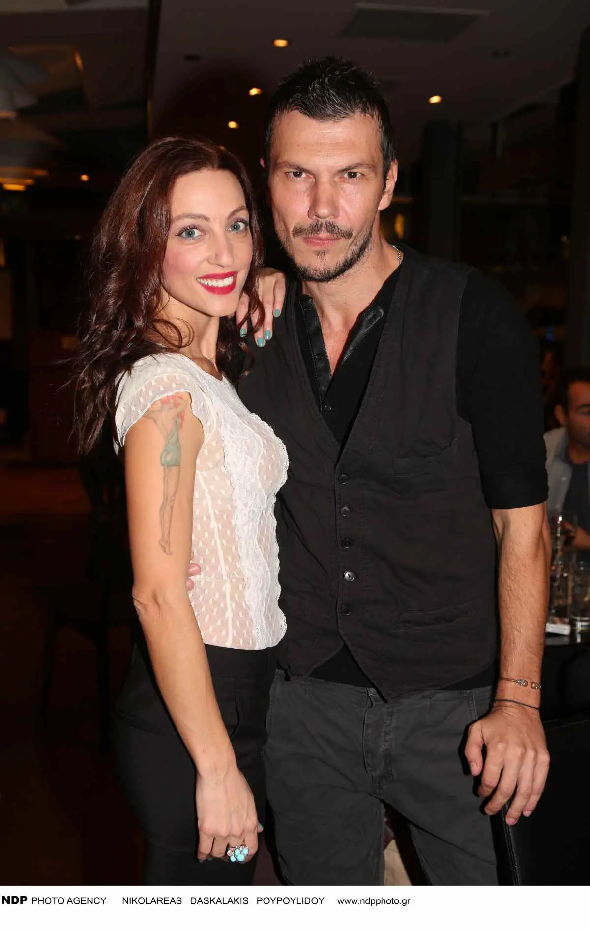 Ο Ιωάννης Παπαζήσης και η Βανέσα Αδαμοπούλου