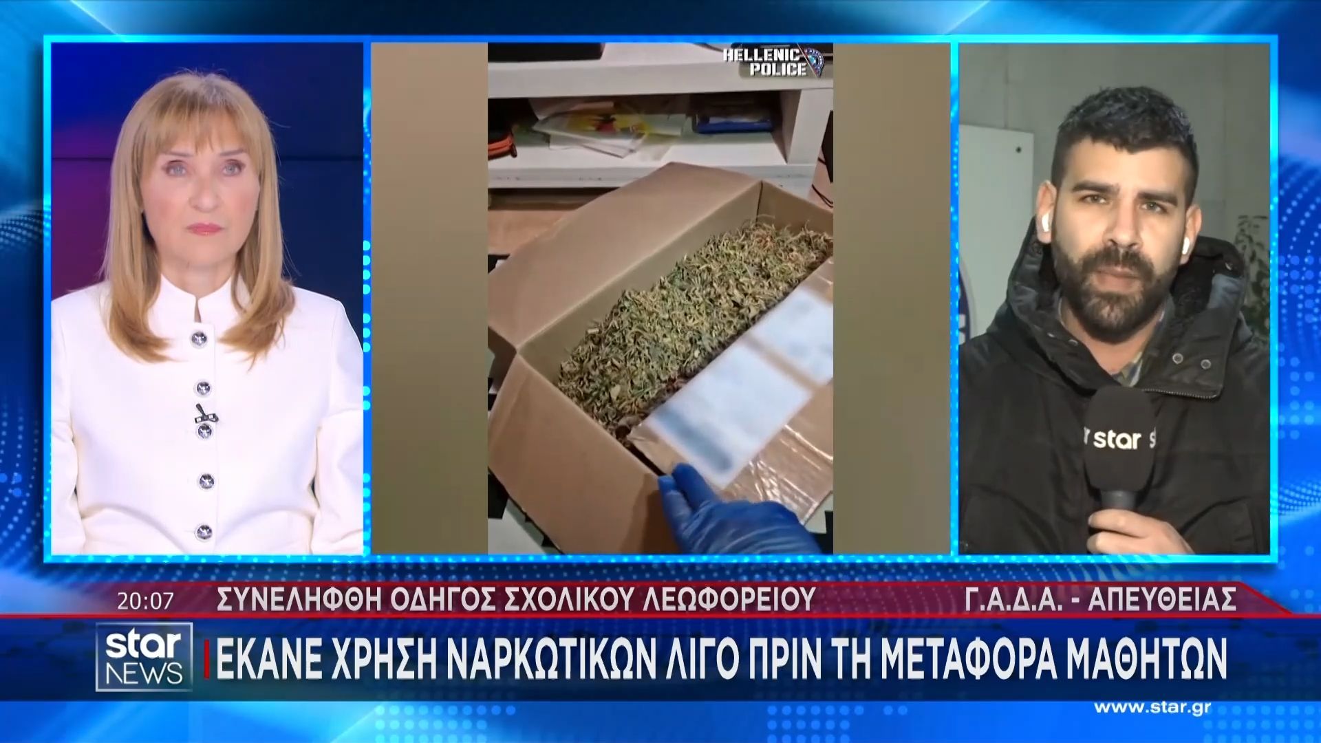 Αδιανόητο περιστατικό με οδηγό σχολικού λεωφορείου να κάνει χρήση ναρκωτικών λίγο πριν παραλάβει μαθητές!