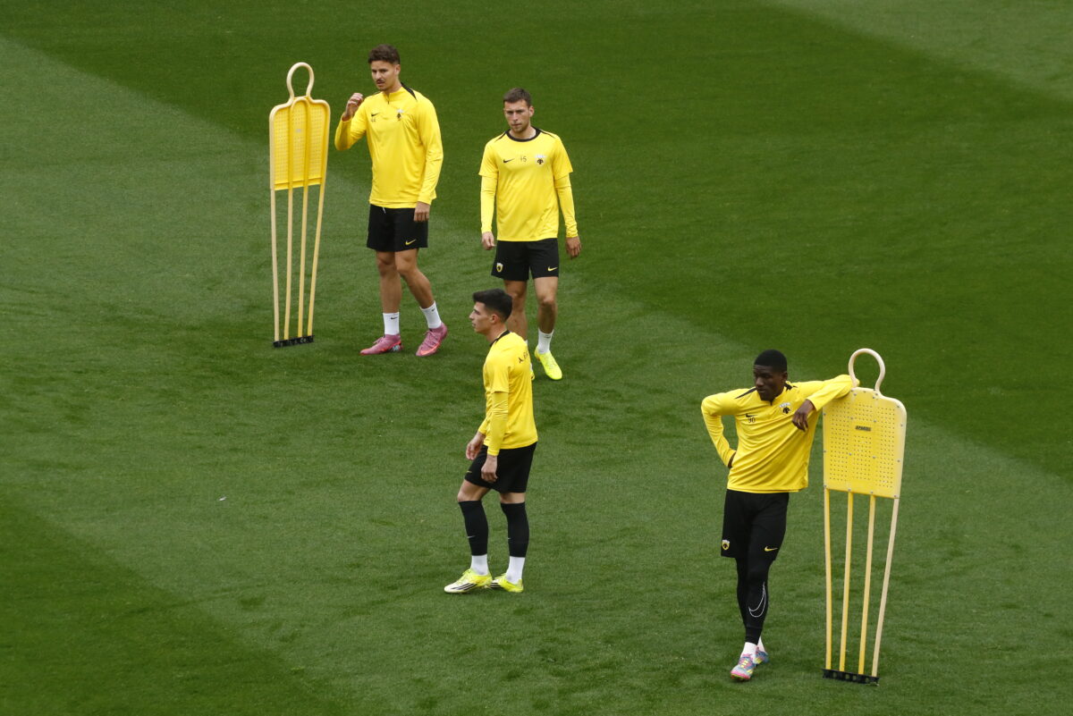 ΑΕΚ: Η τελική προπόνηση στην Allwyn Arena πριν την Τσέλιε, ατομικό πρόγραμμα ο Βάργκα