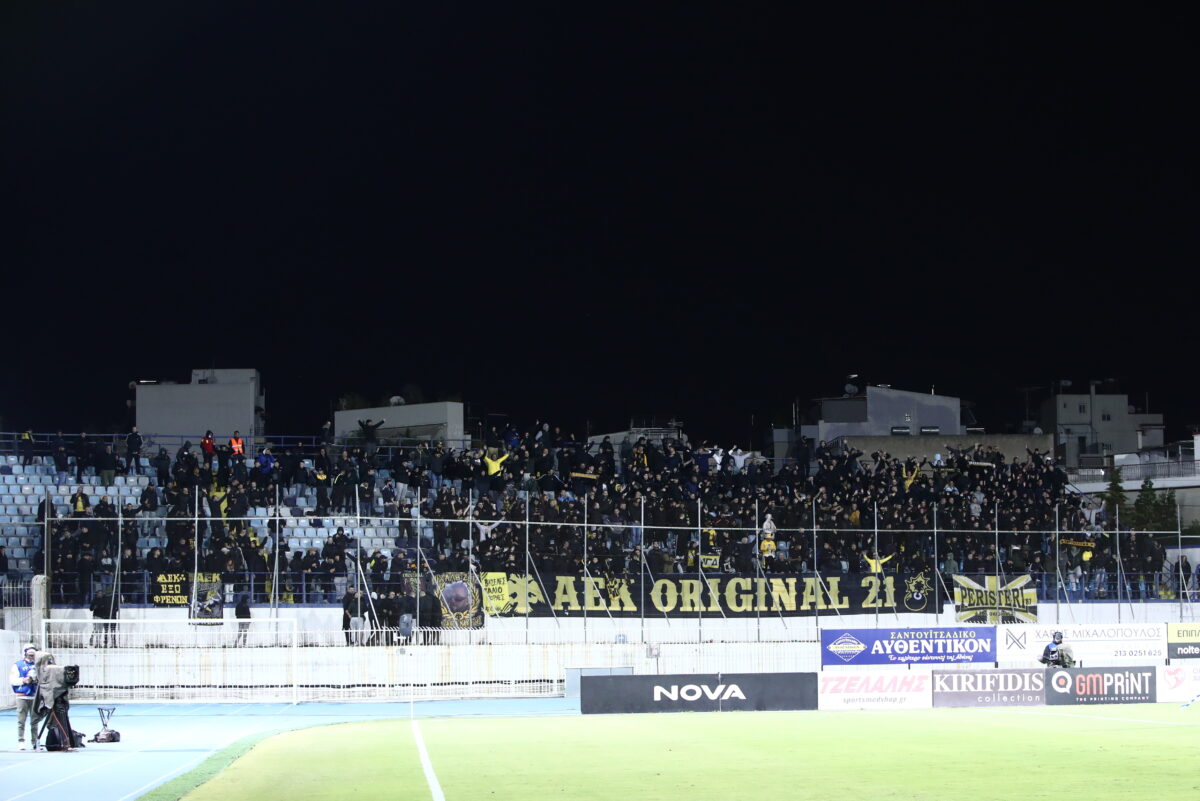 Η ΑΕΚ εξασφαλίζει 1000 εισιτήρια για την αναμέτρηση με τον Ατρόμητο στο Περιστέρι