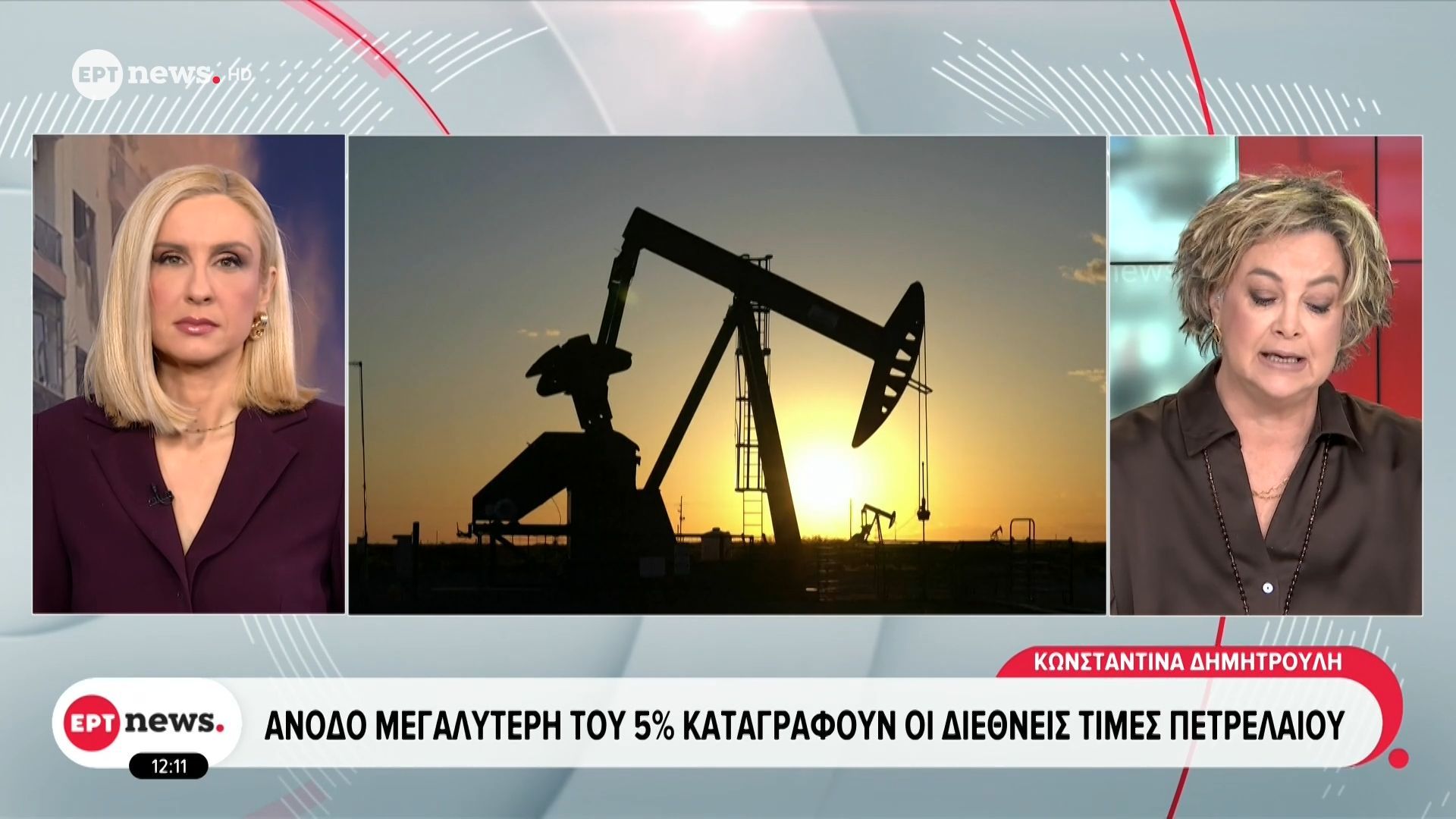 Άνοδο μεγαλύτερη του 5% καταγράφουν οι διεθνείς τιμές πετρελαίου