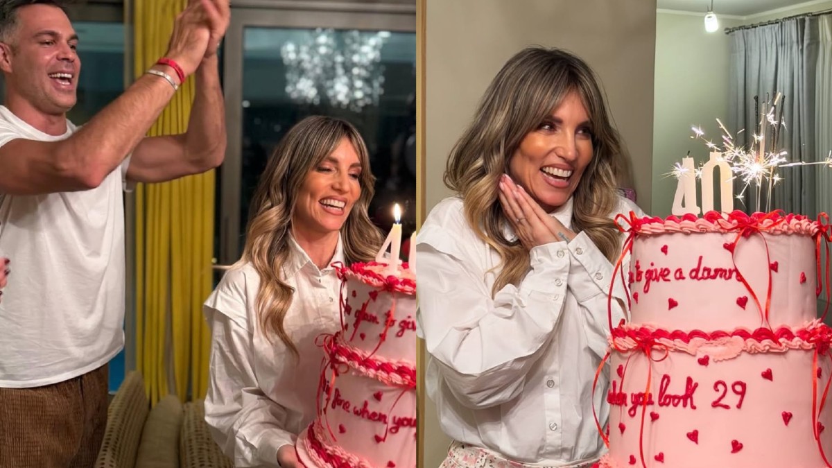 Αθηνά Οικονομάκου: Γιόρτασε τα 40! Το ροζ πάρτι και οι συγκινητικές στιγμές με τον Τσερέλα (Φωτογραφίες)