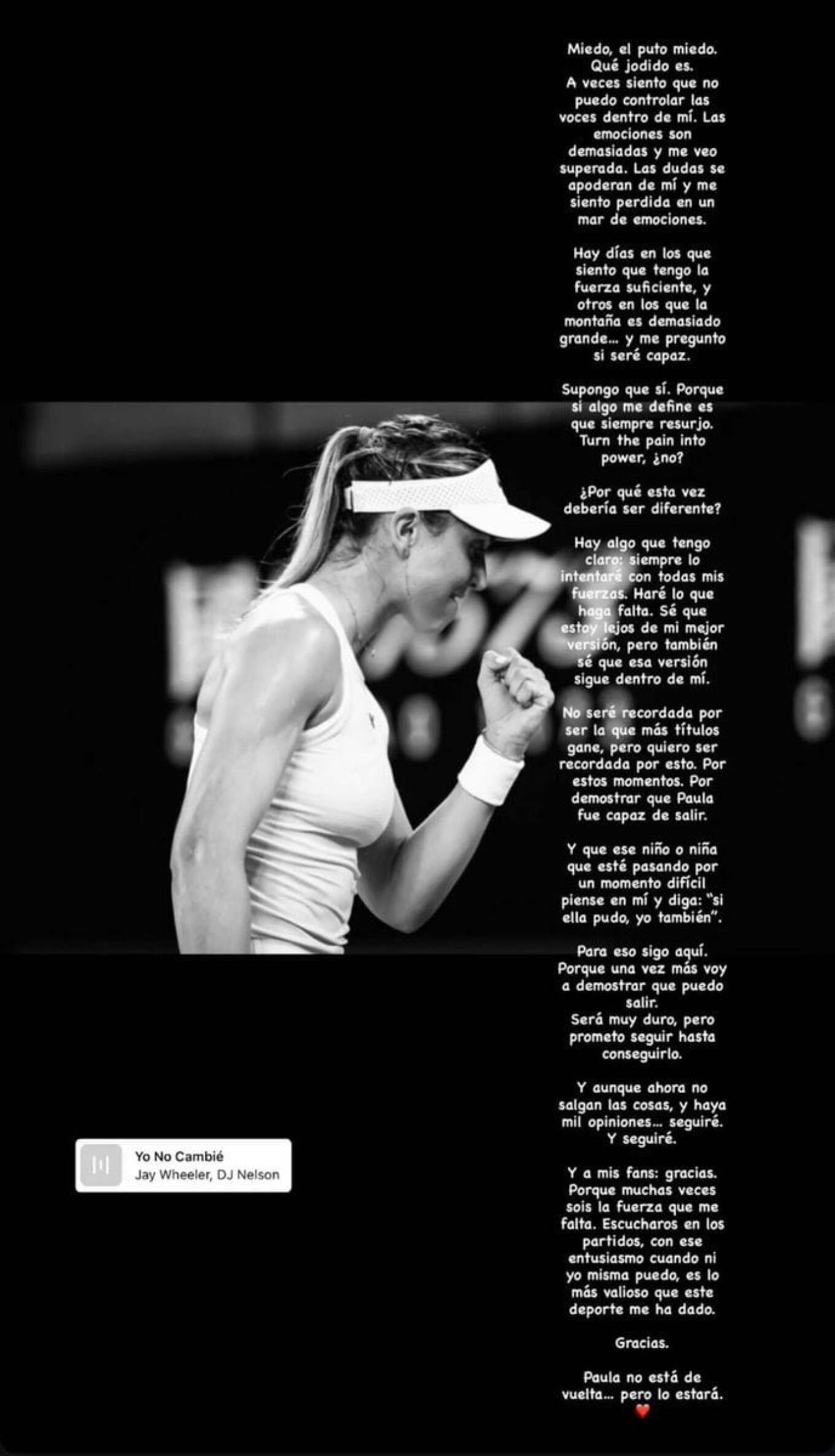 Η Πάουλα Μπαντόσα σε κακή ψυχολογική φάση: «Αισθάνομαι ότι δεν μπορώ να ελέγξω τις εσωτερικές φωνές» 2 Η Πάουλα Μπαντόσα σε κακή ψυχολογική φάση: «Αισθάνομαι ότι δεν μπορώ να ελέγξω τις εσωτερικές φωνές»