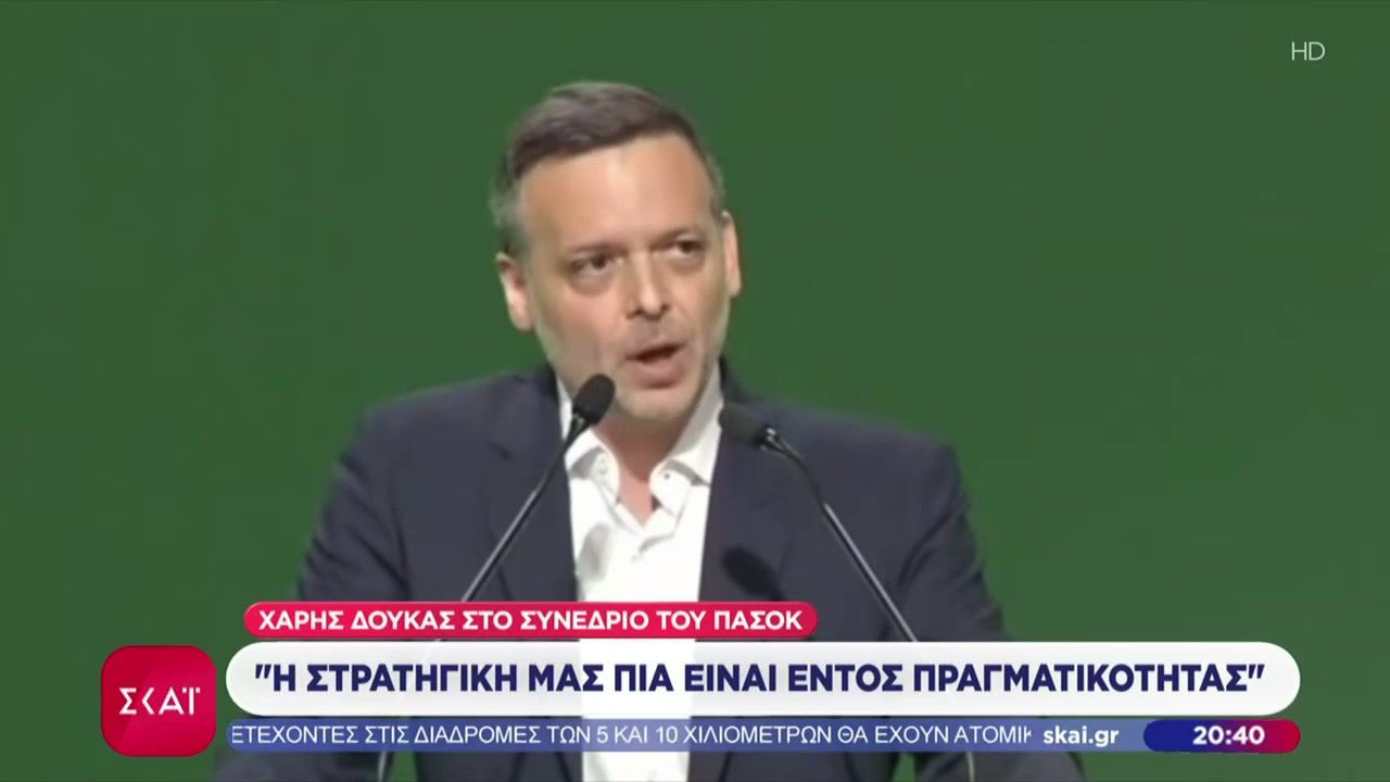 Χάρης Δούκας: Η στρατηγική μας πια είναι εντός πραγματικότητας