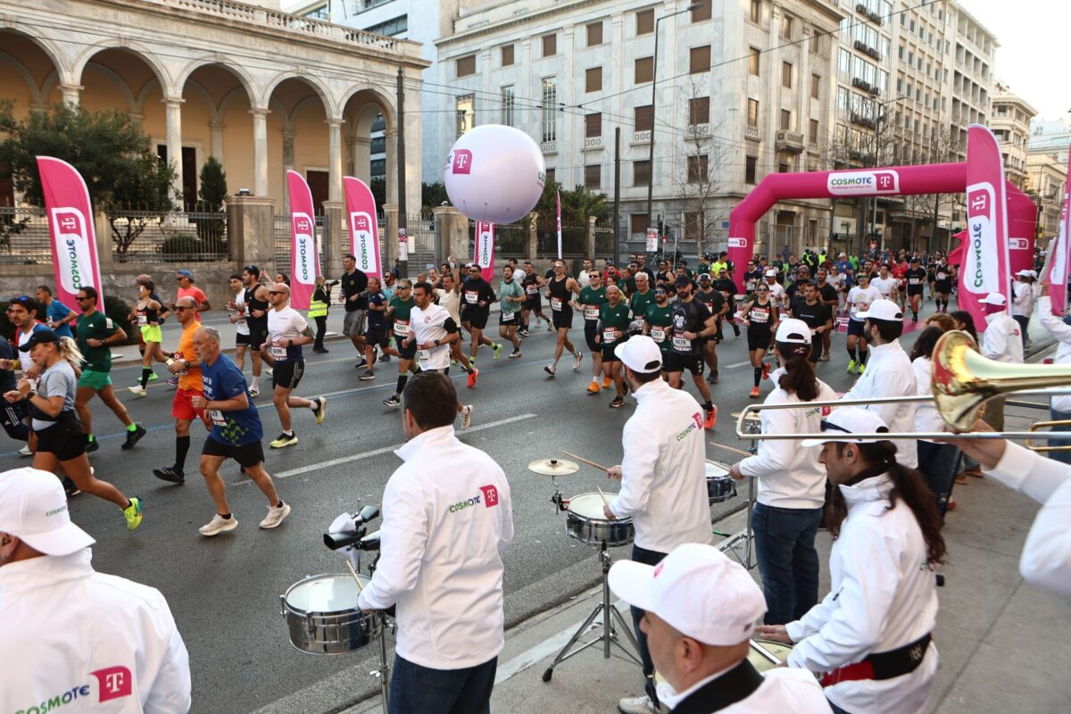 14ος Ημιμαραθώνιος Αθήνας: Όταν μια ομάδα είπε «ξεκινάμε» και η COSMOTE TELEKOM κράτησε τον ρυθμό μέχρι το τέλος