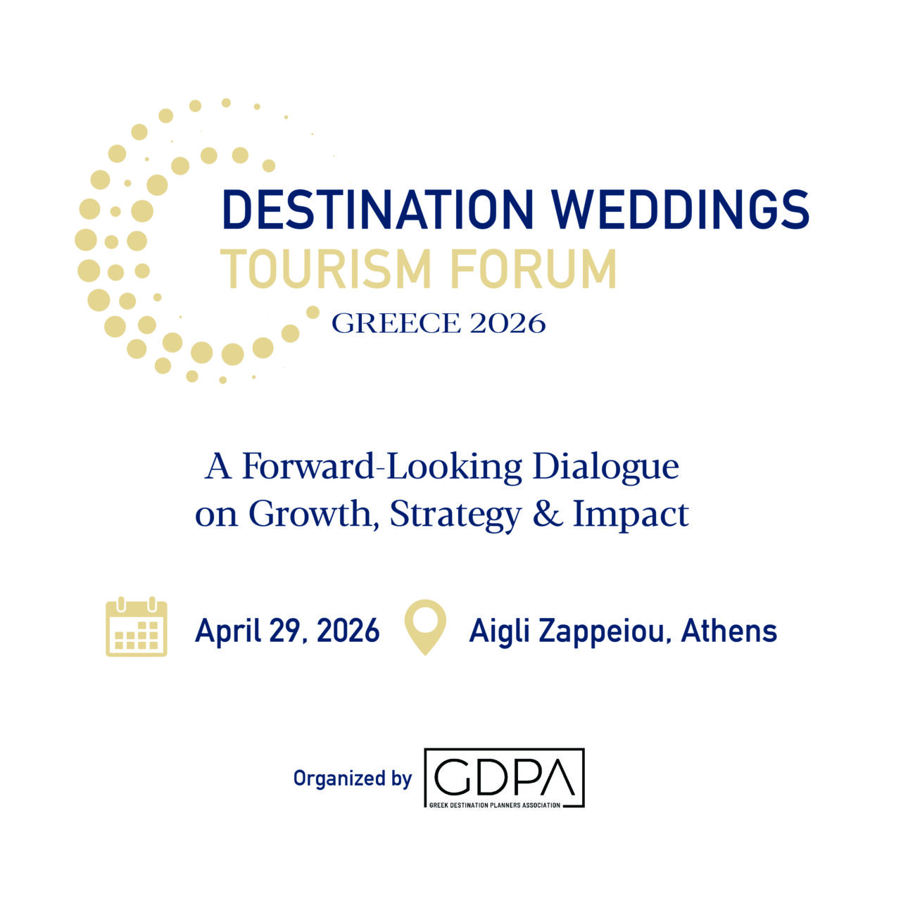 Destination Weddings Tourism Forum – Greece 2026: Ανοίγει ο διάλογος για τη θέση της Ελλάδας στη διεθνή αγορά destination weddings