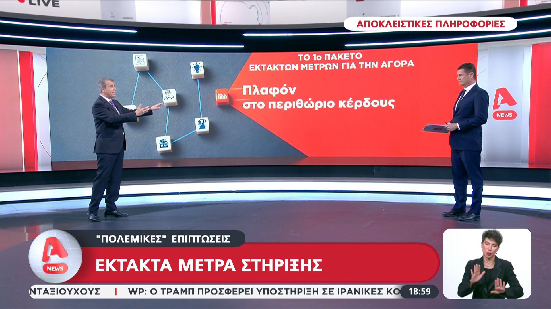 Αποκλειστικό: Έκτακτα μέτρα στήριξης για τις “πολεμικές” επιπτώσεις