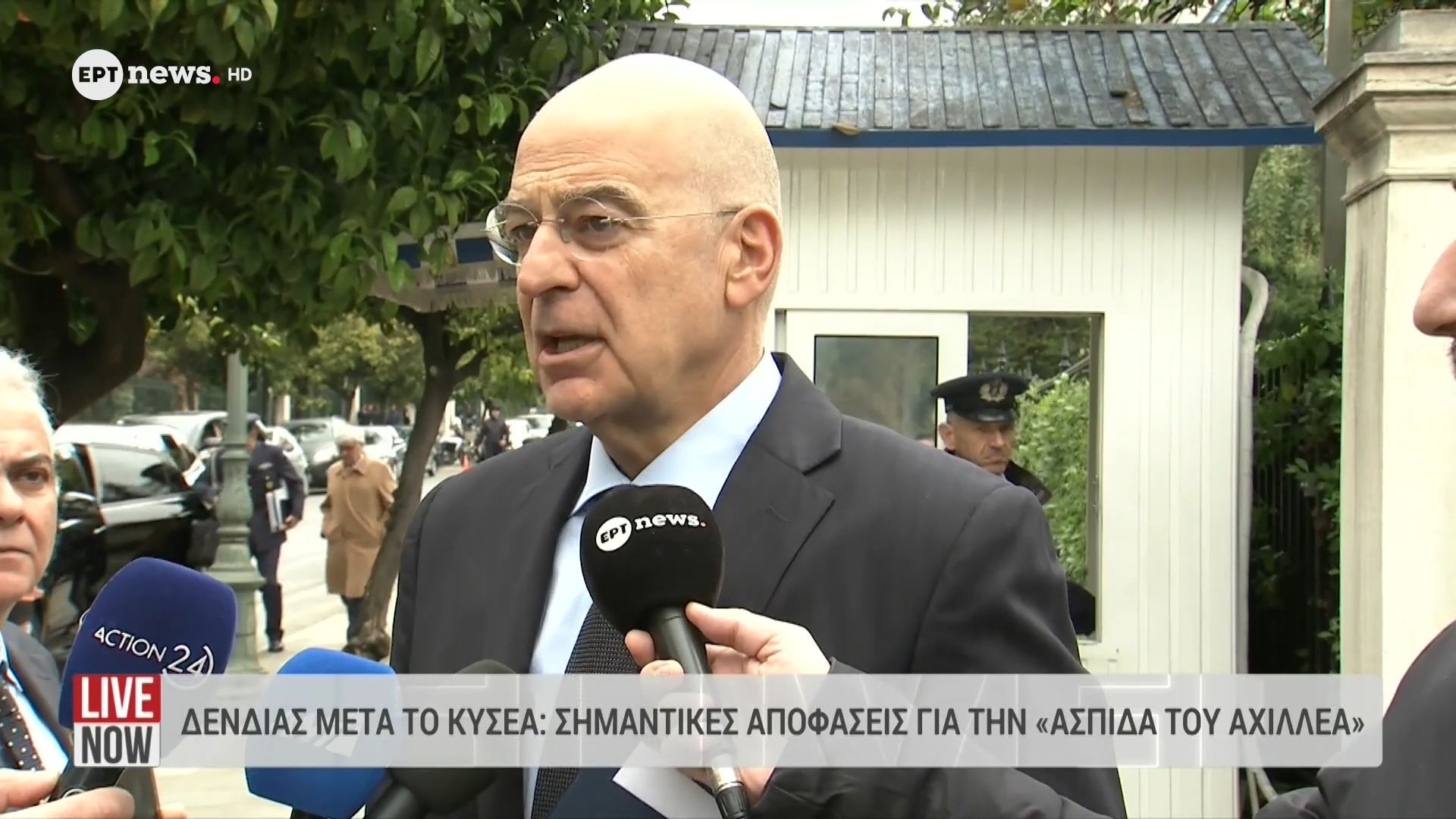 Δένδιας μετά το ΚΥΣΕΑ: Σημαντικές αποφάσεις για την “Ασπίδα του Αχιλλέα”