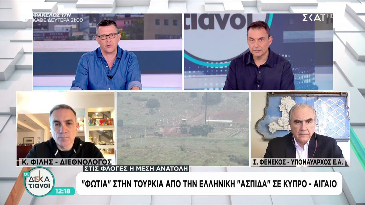“Φωτιά” στην Τουρκία από την Ελληνική “ασπίδα” σε Κύπρο – Αιγαίο