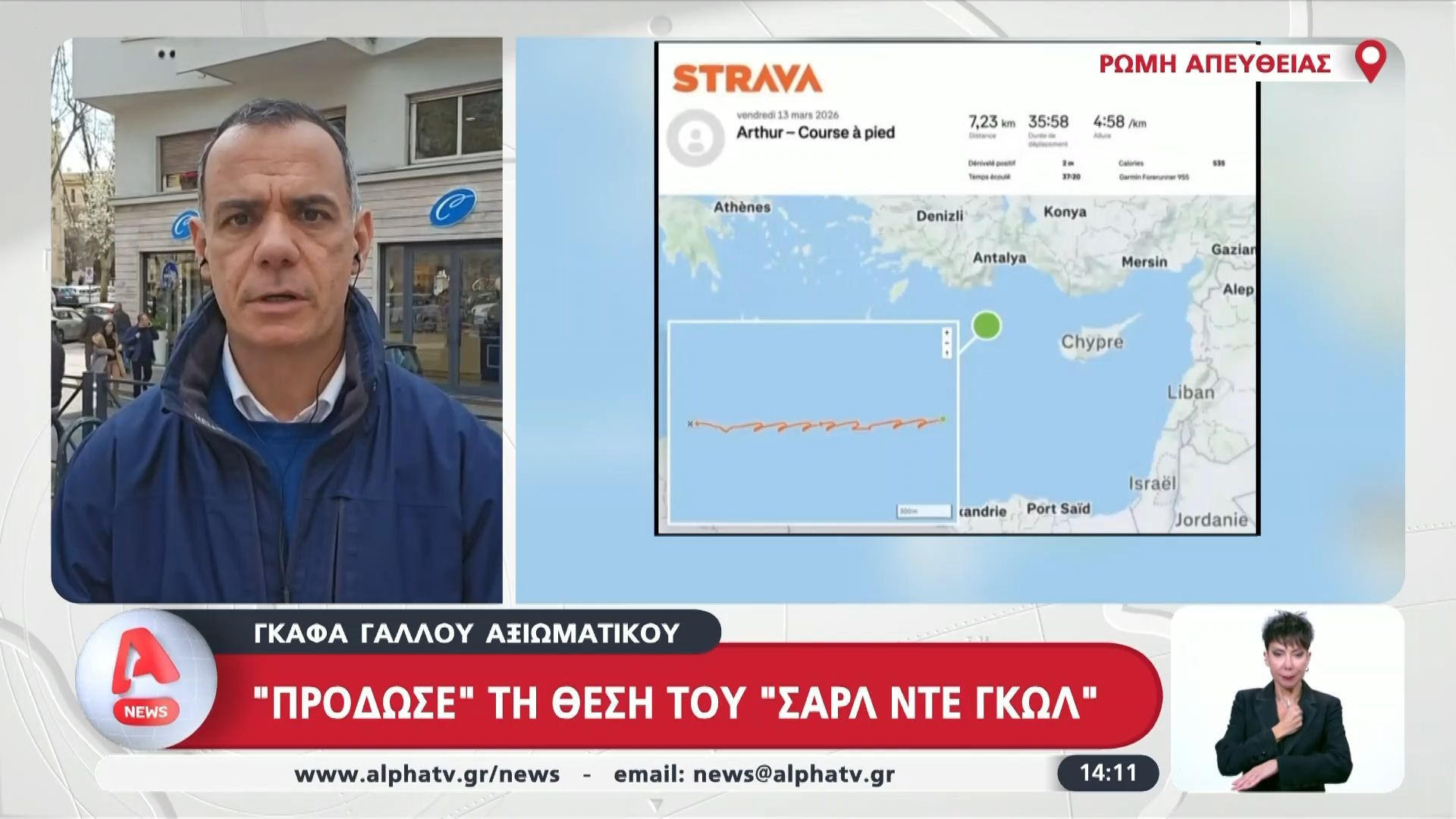 Γκάφα Γάλλου Αξιωματούχου – ”Πρόδωσε” τη θέση του Σαρλ Ντε Γκωλ