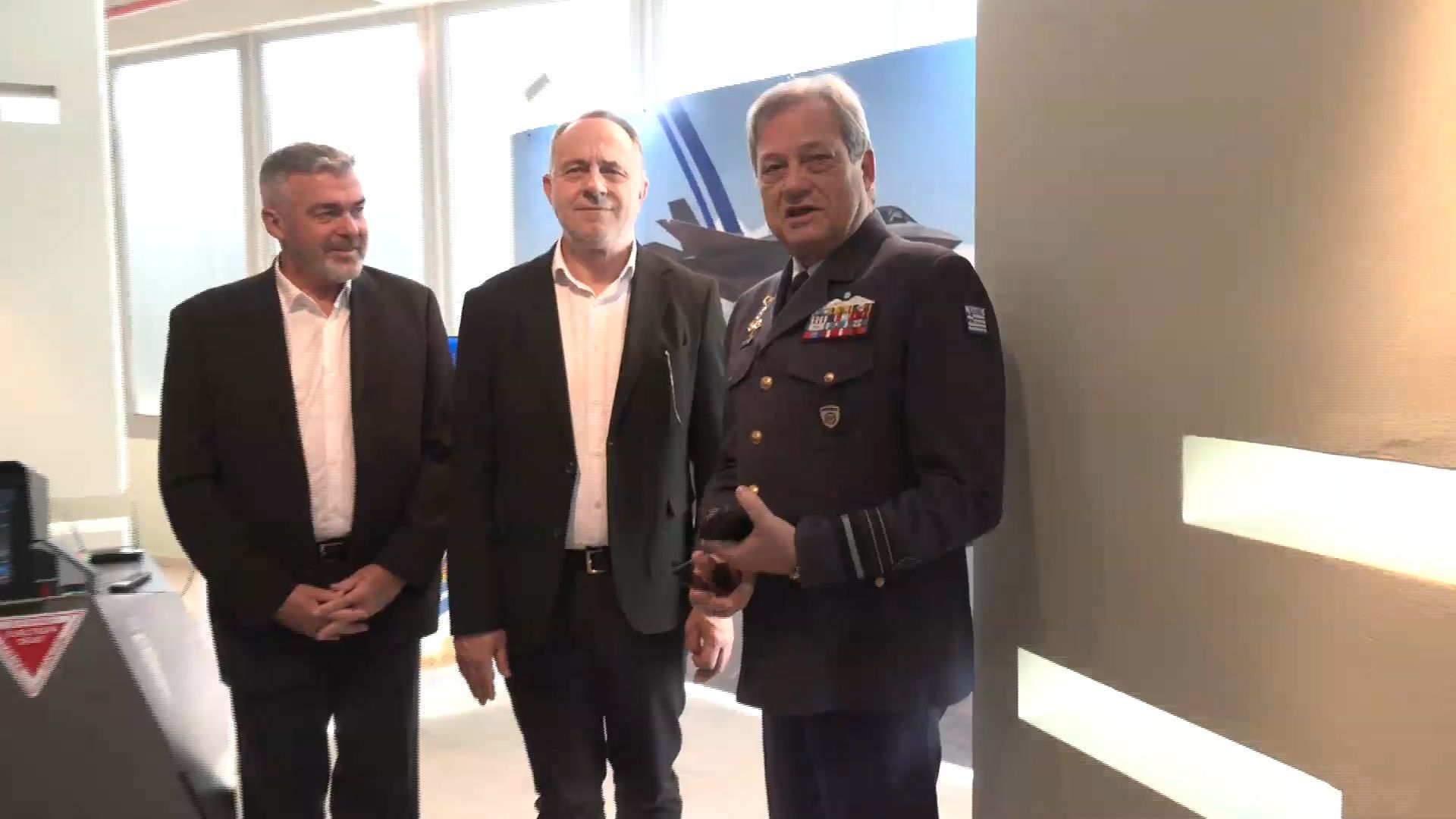 Η Λαμία “πέταξε” με F16 Block 50 και F35 A, με τον Αρχηγό της Πολεμικής Αεροπορίας