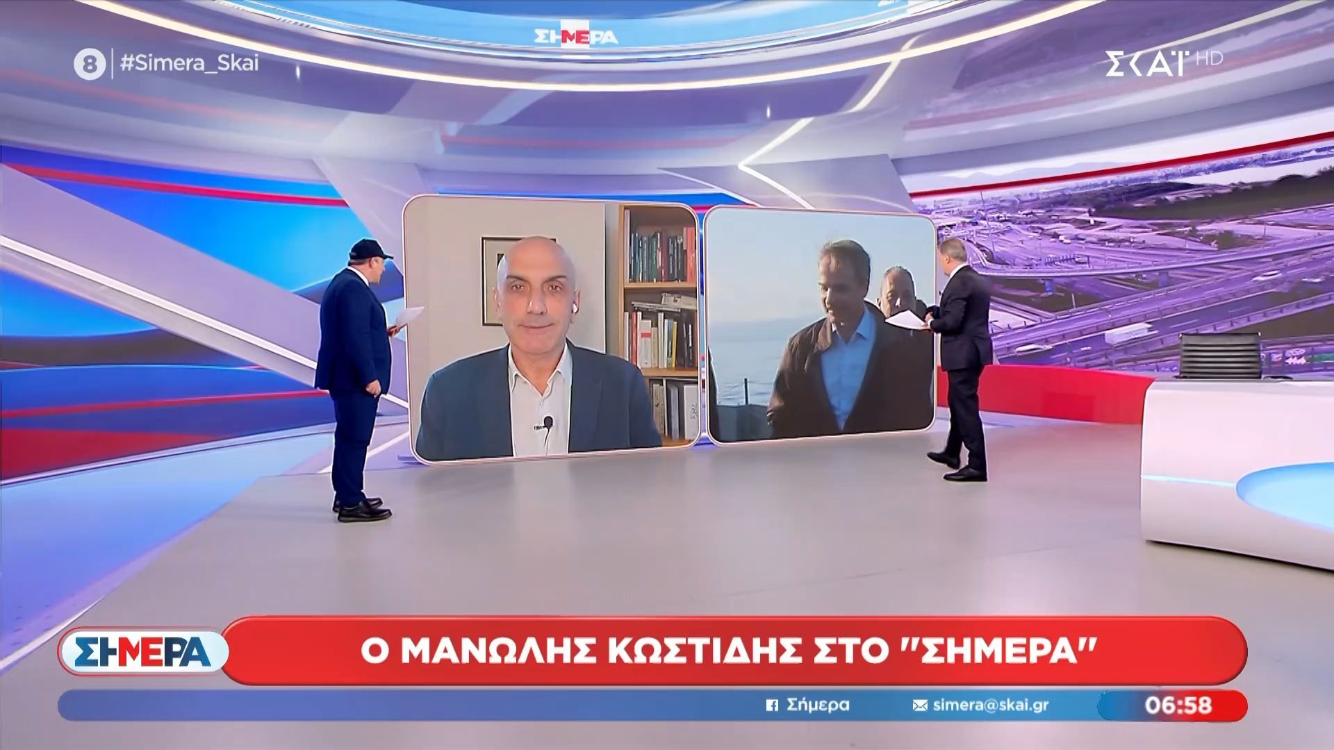 Τα γέλια του Μ. Κωστίδη για τα καπέλα ”Κίμων”: «Μάλλον από το Μοναστηράκι τα έχετε πάρει»
