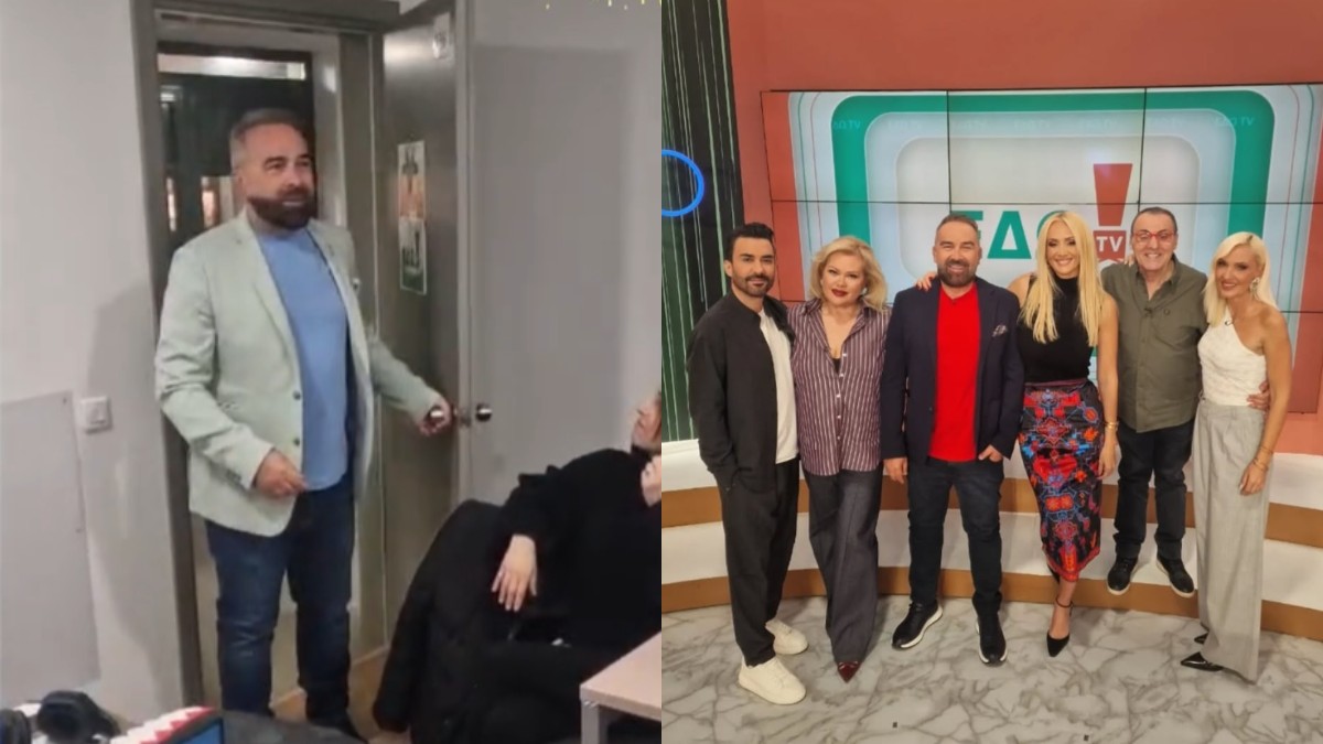 Γρηγόρης Γκουντάρας: Η πρόωρη λήξη του «Εδώ TV» και οι επευφημίες από τους συνεργάτες του