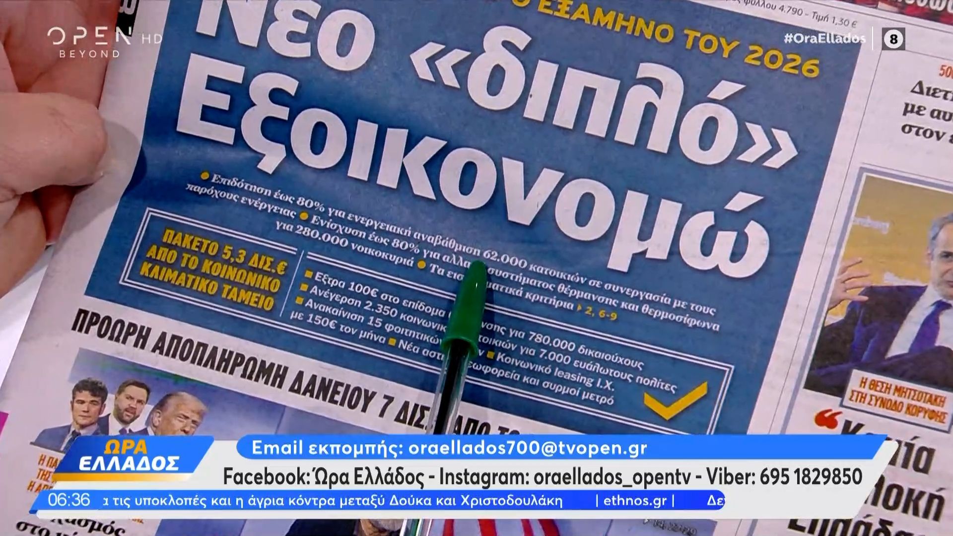 Εφημερίδες 18/03/26: Tα πρωτοσέλιδα