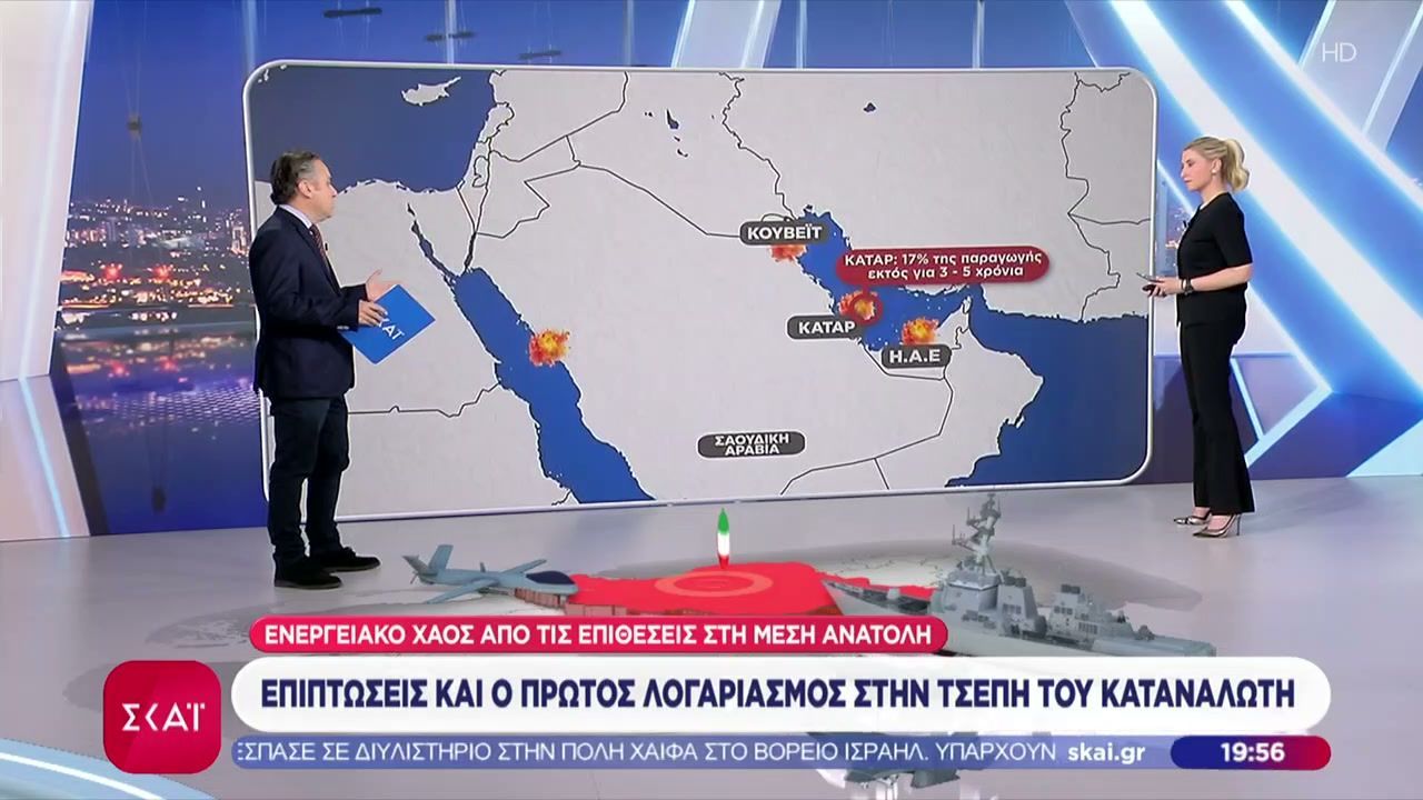 Ενεργειακό χάος από τις επιθέσεις στην Μέση Ανατολή – Οι επιπτώσεις και ο πρώτος λογαριασμός στη τσέπη του καταναλωτή